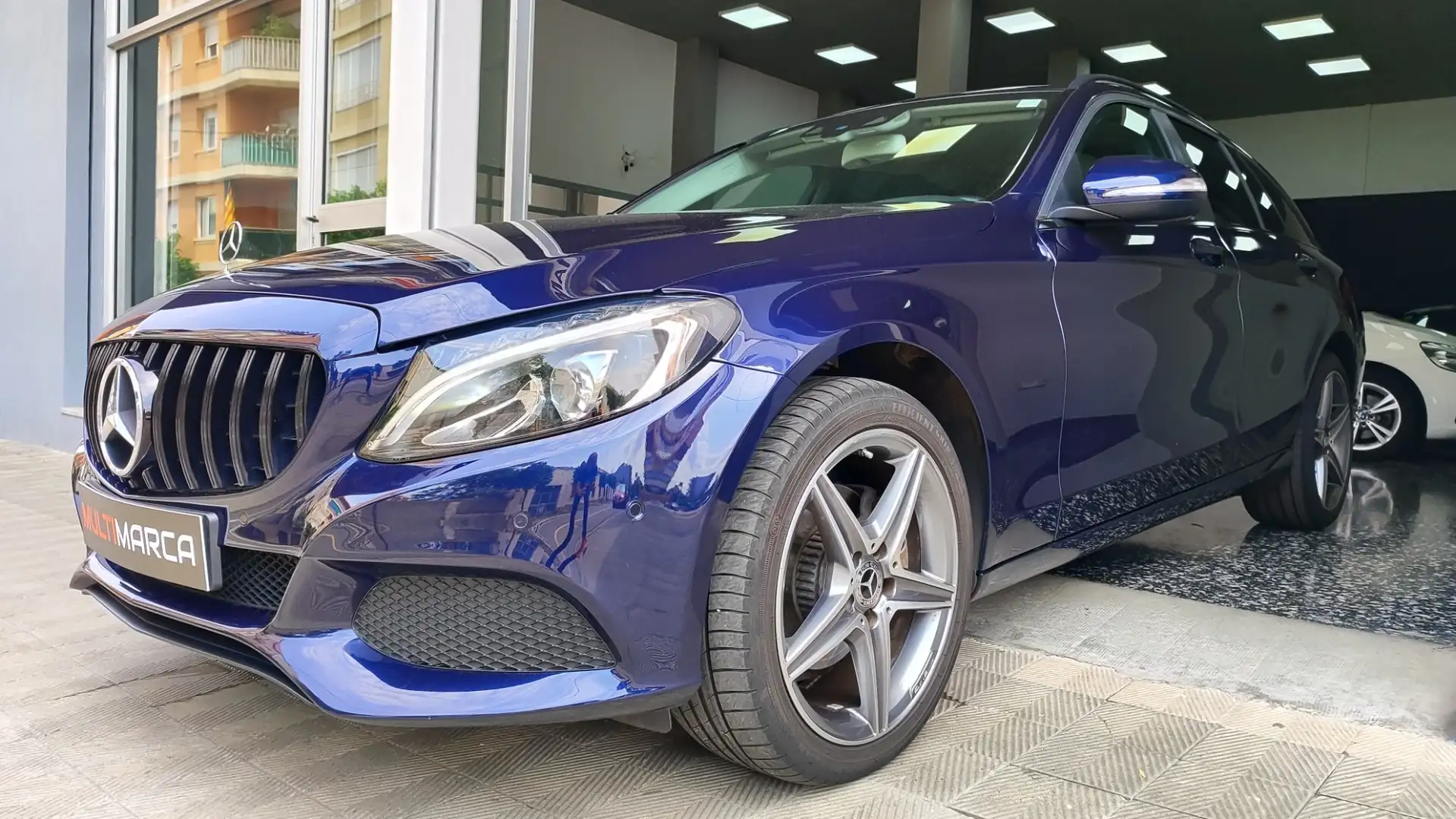 Mercedes-Benz C 220 Estate 220d 4Matic 7G Plus Blauw - 1