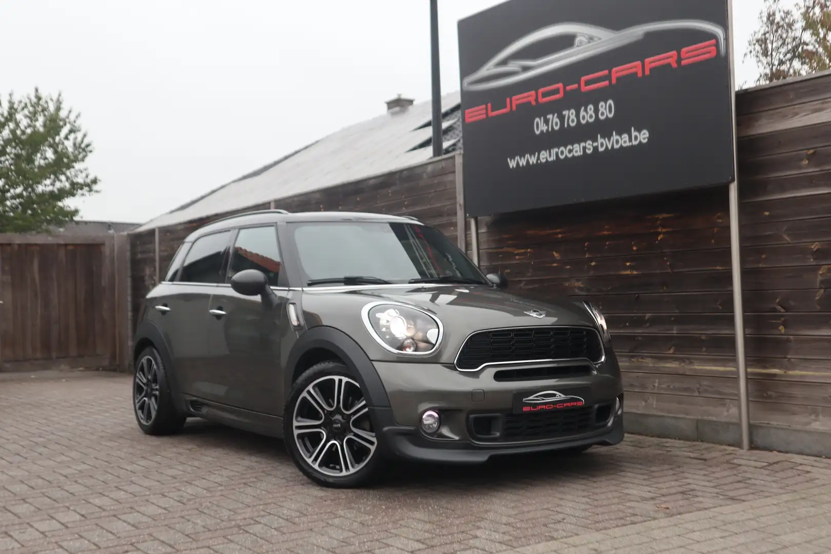 MINI Cooper SD Countryman john cooper works Aut./pano /leder /gps/leds/pdc/ Grigio - 1