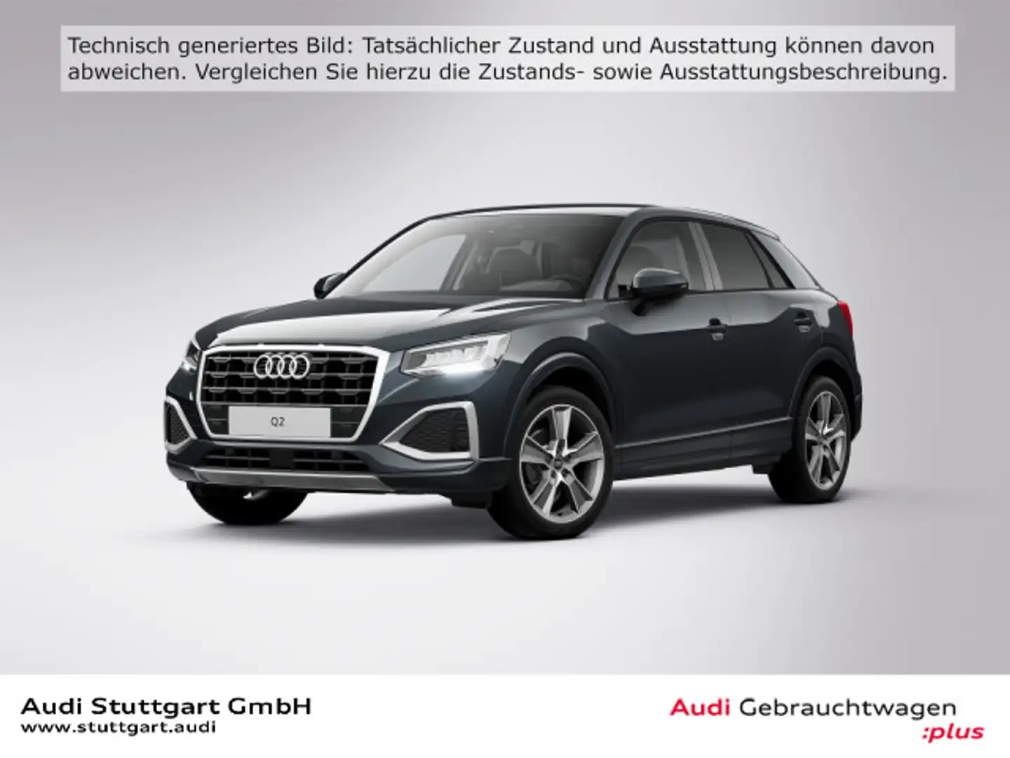 Audi Q2 advanced 35 TFSI S tronic Grau - 1