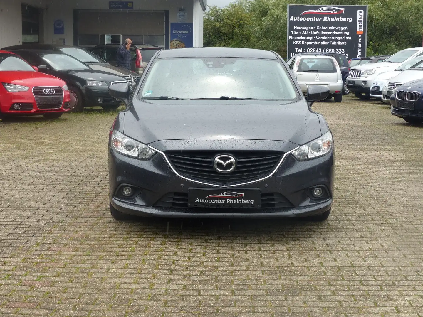 Mazda 6 Lim. Center-Line Aut. Behindertengerecht 1.Hnd Grau - 2