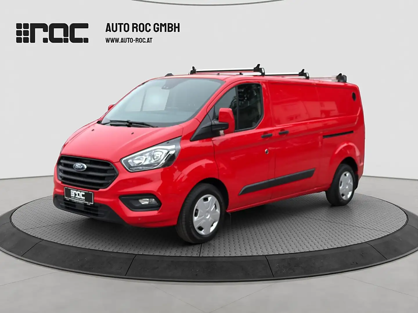 Ford Transit Custom Kasten 2,0 TDCi L2H1 320 Trend Aut. 2xSchiebetü... Rot - 1
