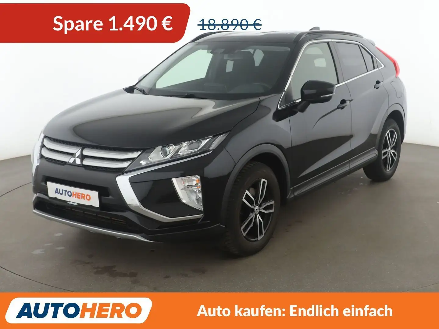 Mitsubishi Eclipse Cross 1.5 T-MIVEC Diamant Edition 2WD *TEMPO*LIM*CAM* Schwarz - 1