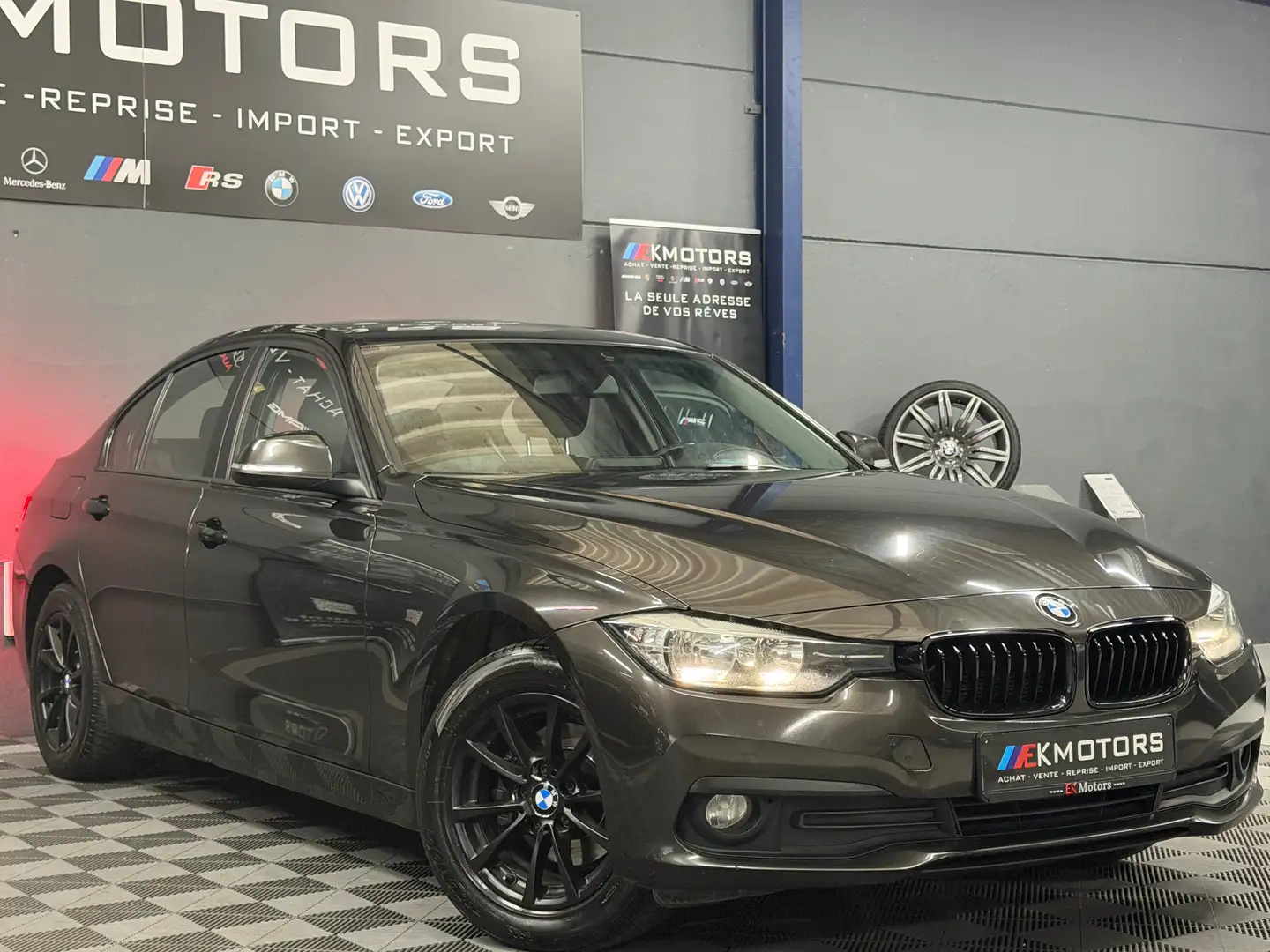 BMW 316 °GPS°AUTO°AIRCO°EURO 6 Braun - 2