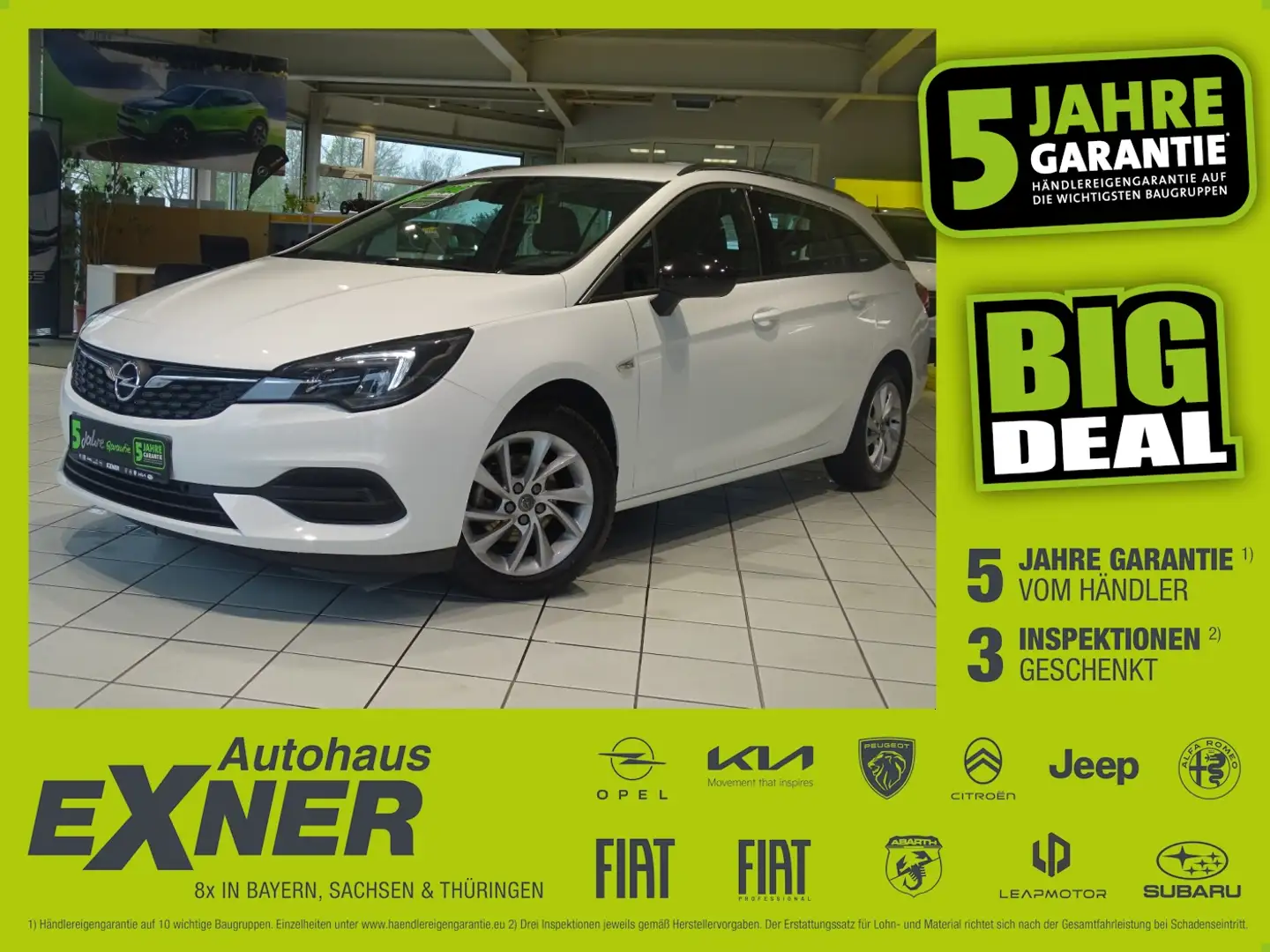 Opel Astra K Sports Tourer ELEGANCE LED Scheinwerfer Blanc - 1