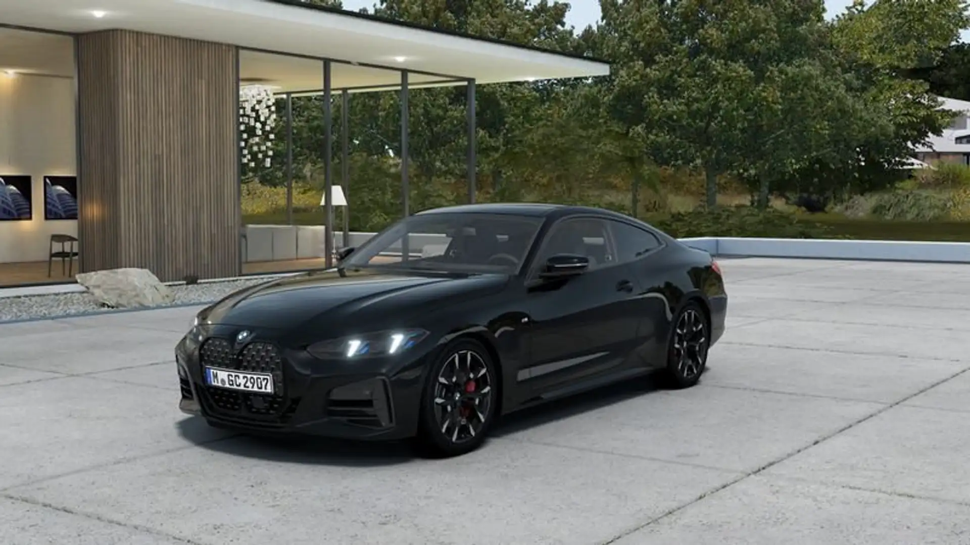 BMW 420 420d 48V xDrive Coupé Msport Pro Nero - 1