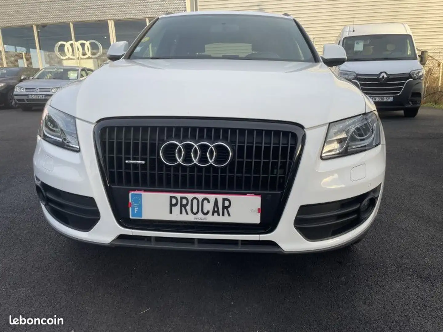 Audi Q5 2.0 TDI 177CH FAP S LINE QUATTRO TRONIC 7 Blanc - 2