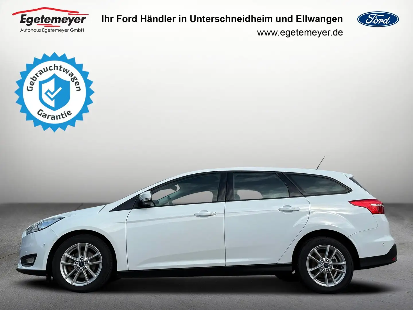 Ford Focus Turnier Business NAVI PDC CD KLIMA Blanc - 2