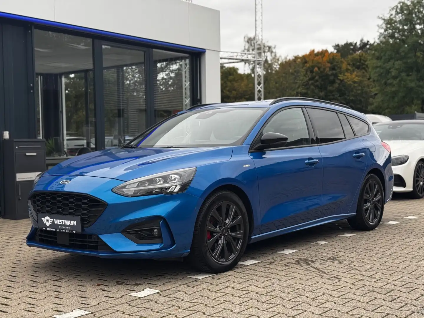 Ford Focus Turnier ST-LINE/SHZ/NAVI/KLIMA/LED/KAMERA/ Azul - 2