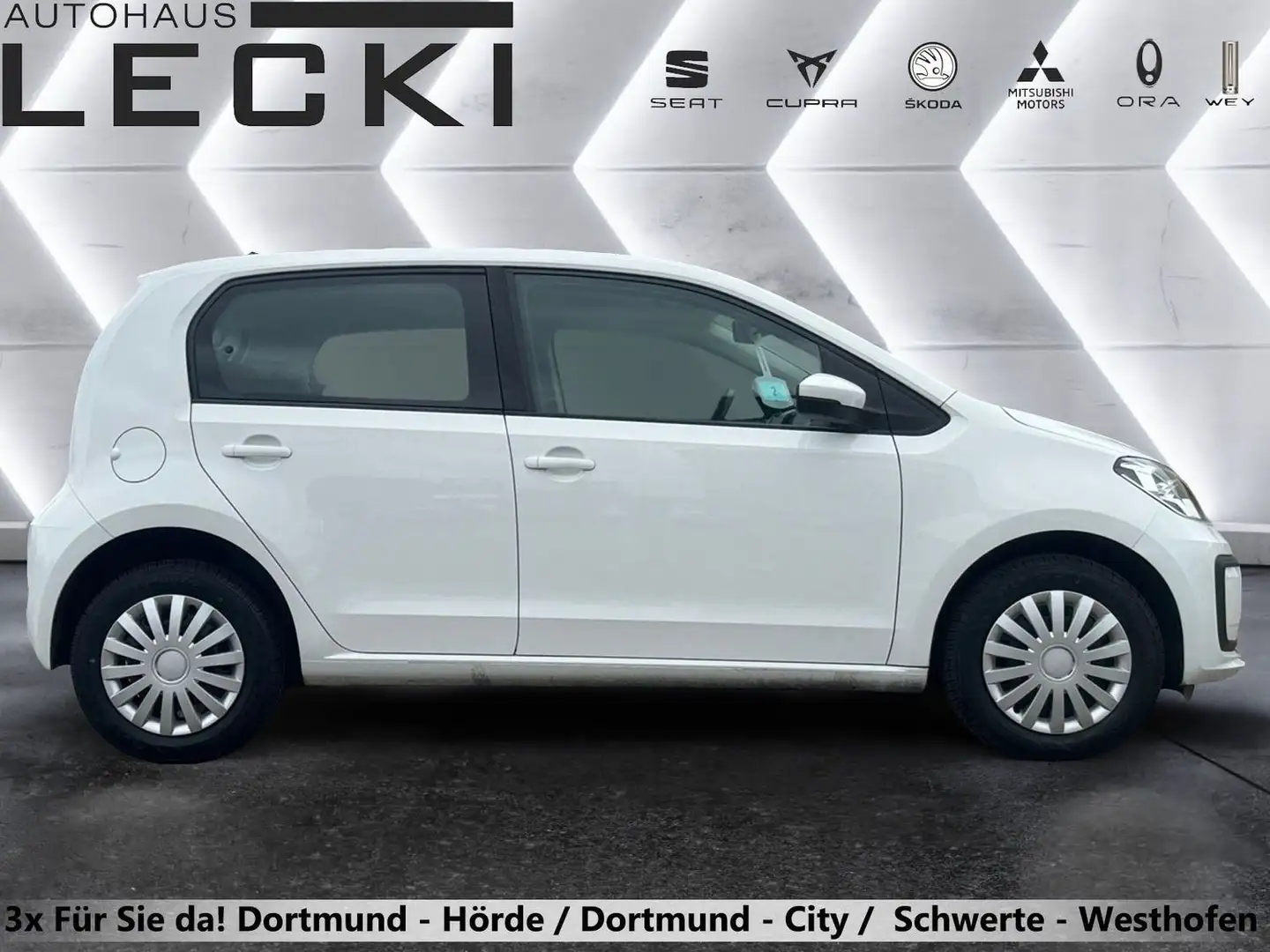 Volkswagen up! move up! 5-TÜRER*KAMERA*4SEASON*PDC*WECONNECT* Weiß - 2