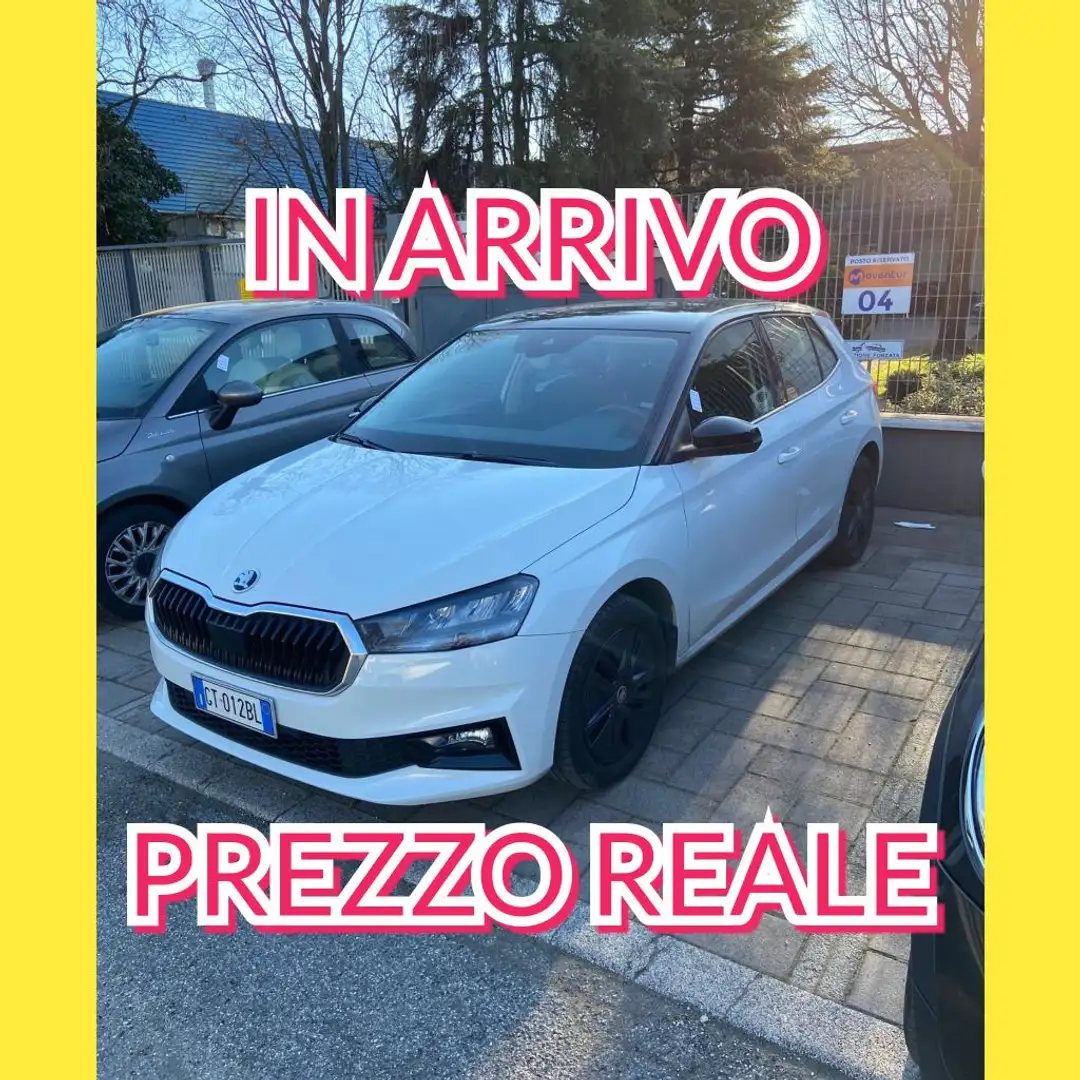 Skoda Fabia 1.0 mpi evo Style 80cv Bianco - 1