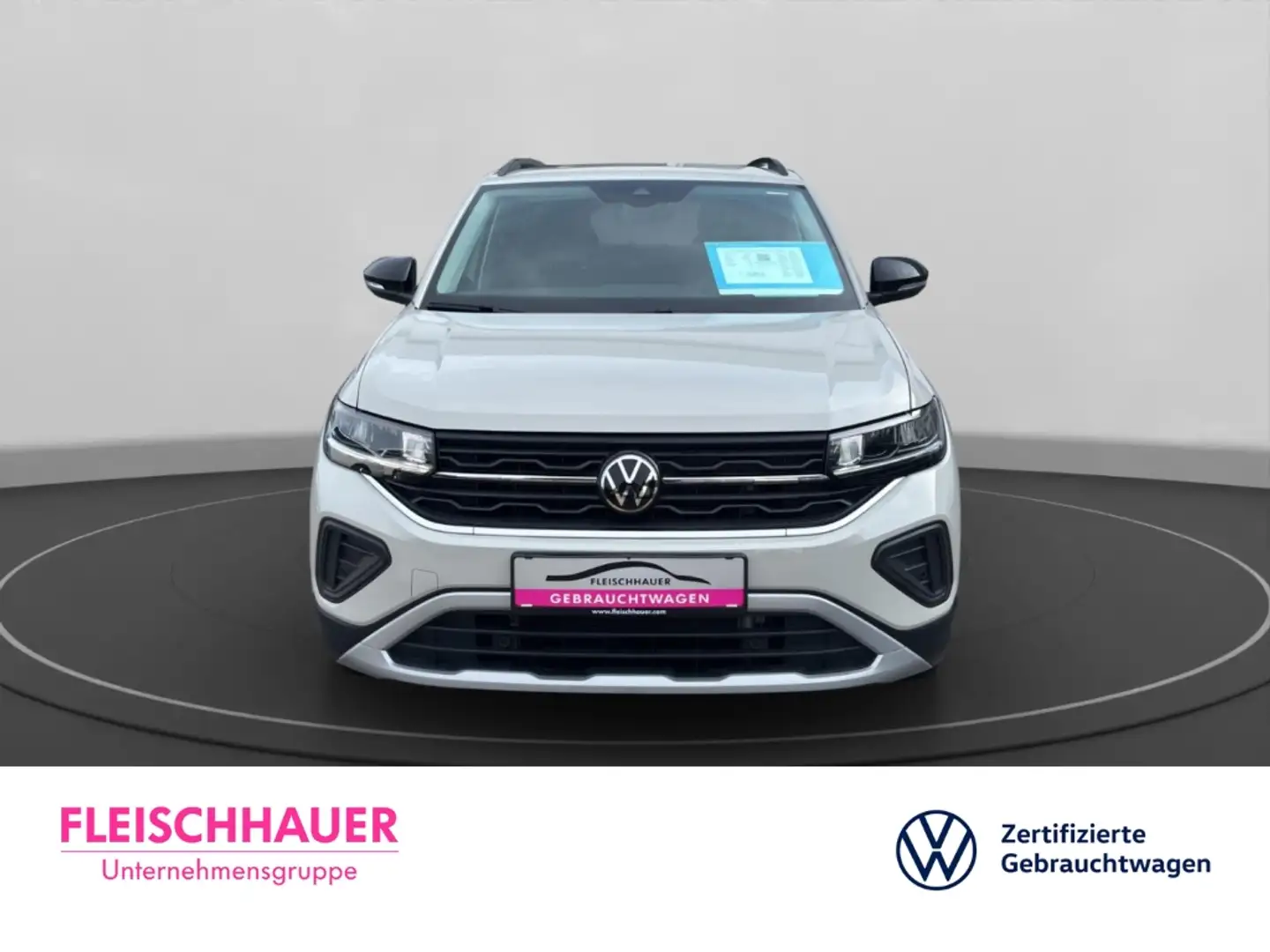 Volkswagen T-Cross TSI Goal+LED+SHZ+DAB+ACC Grau - 2