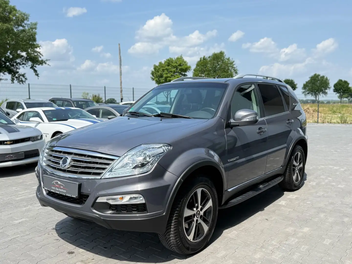 SsangYong Rexton Rexton 2.0 e-xDi W Crystal 4WD Leder 7 Sitzer Grau - 1