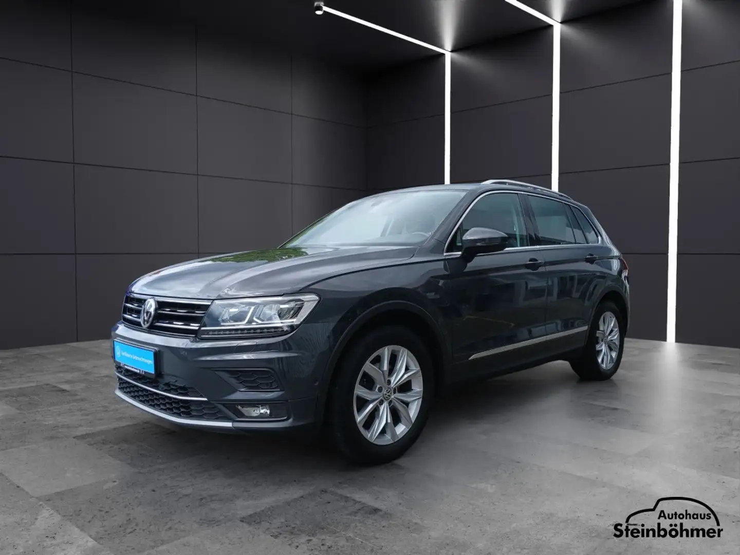 Volkswagen Tiguan Highline 1.5TSI DSG NAVI AHK LED Sportpaket Gris - 2