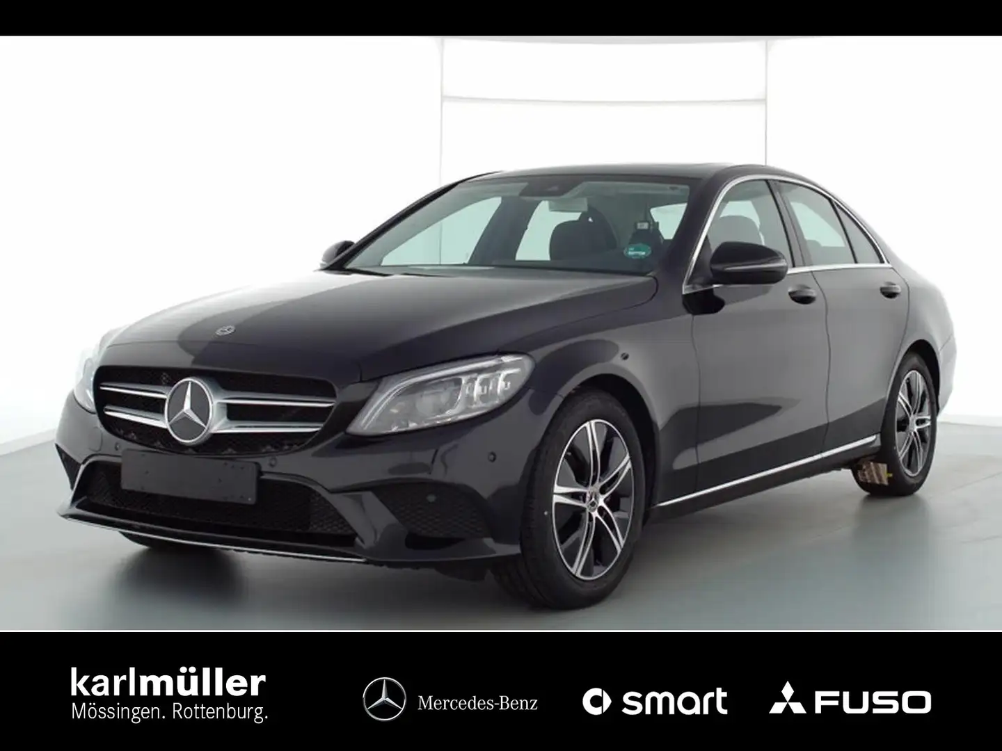Mercedes-Benz C 220 C 220 d Avandgarde LED+SchiebeD+AHK+DAB+RfK Navi Negro - 1