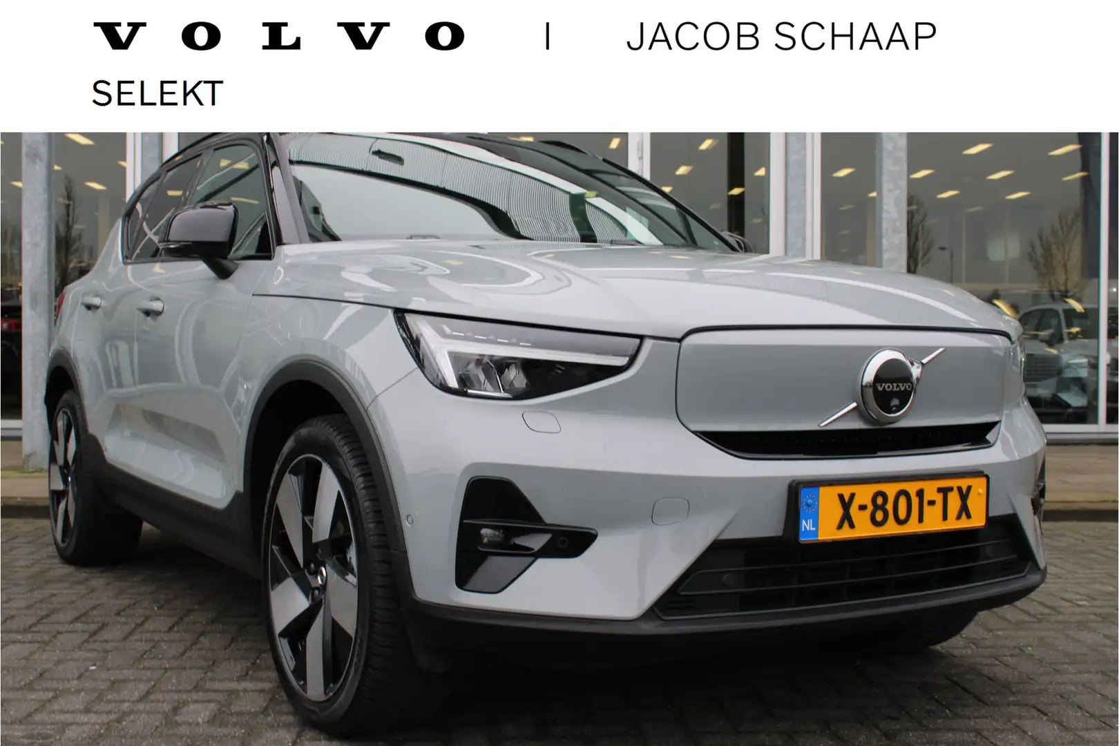 Volvo XC40 Extended Range Ultimate 82 kWh | Schuif/kanteldak Gris - 1