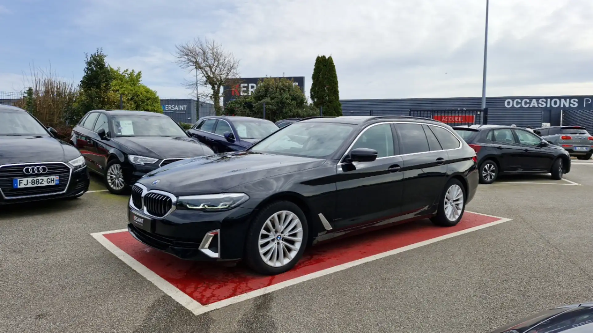 BMW G31 LCI Touring 520D TWINPOWER TURBO 190 CH BVA8 L Negro - 1