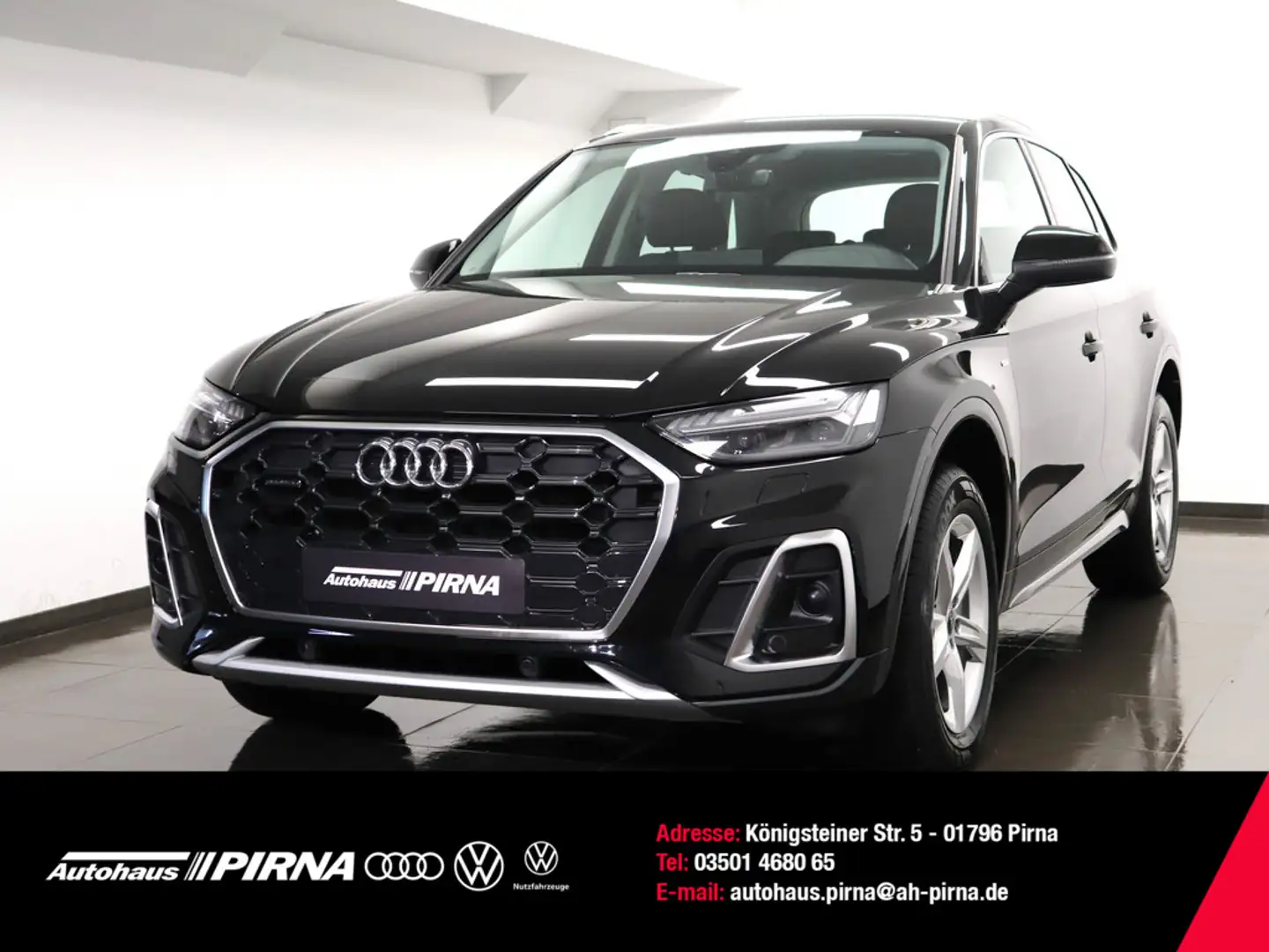 Audi Q5 40 2.0 TDI quattro S line Matrix NAVI Schwarz - 1