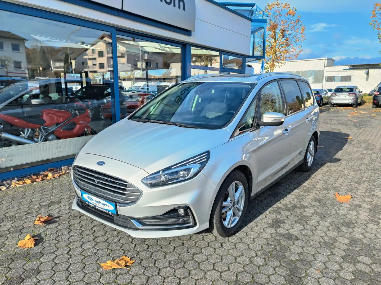 Ford Galaxy Hybrid Titanium Argent - 2