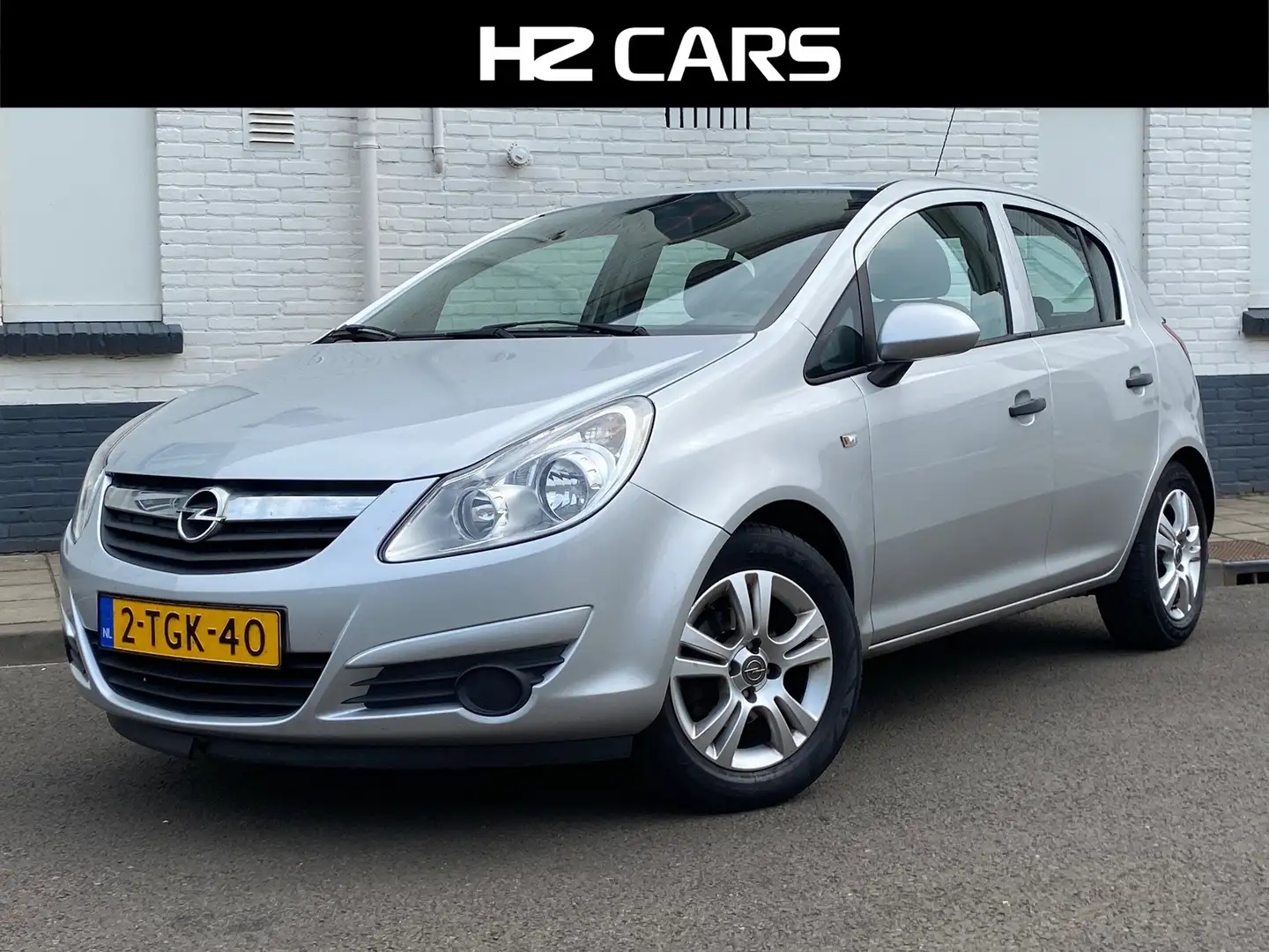 Opel Corsa 1.4-16V Edition|5drs|Airco|Cruise|Elektr.ramen Gris - 1