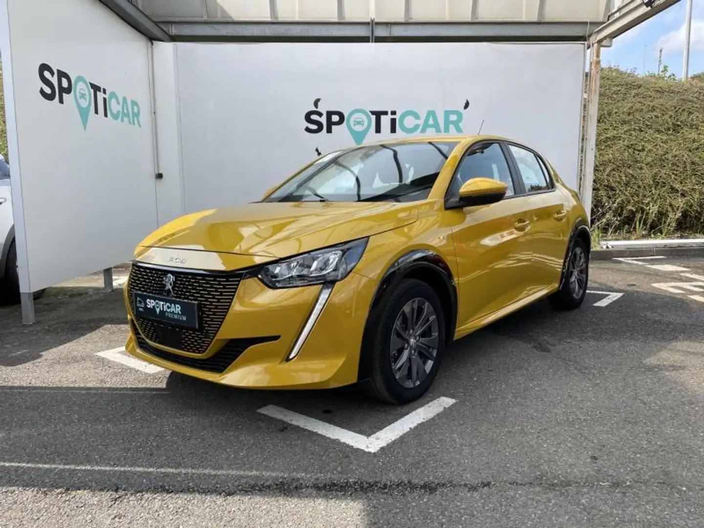 Peugeot e-208 e-208 136ch Active Business Jaune - 1