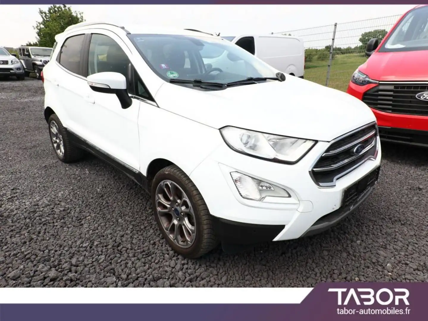 Ford EcoSport 1.0 EcoBoost 125 Aut Titanium GPS Bílá - 2