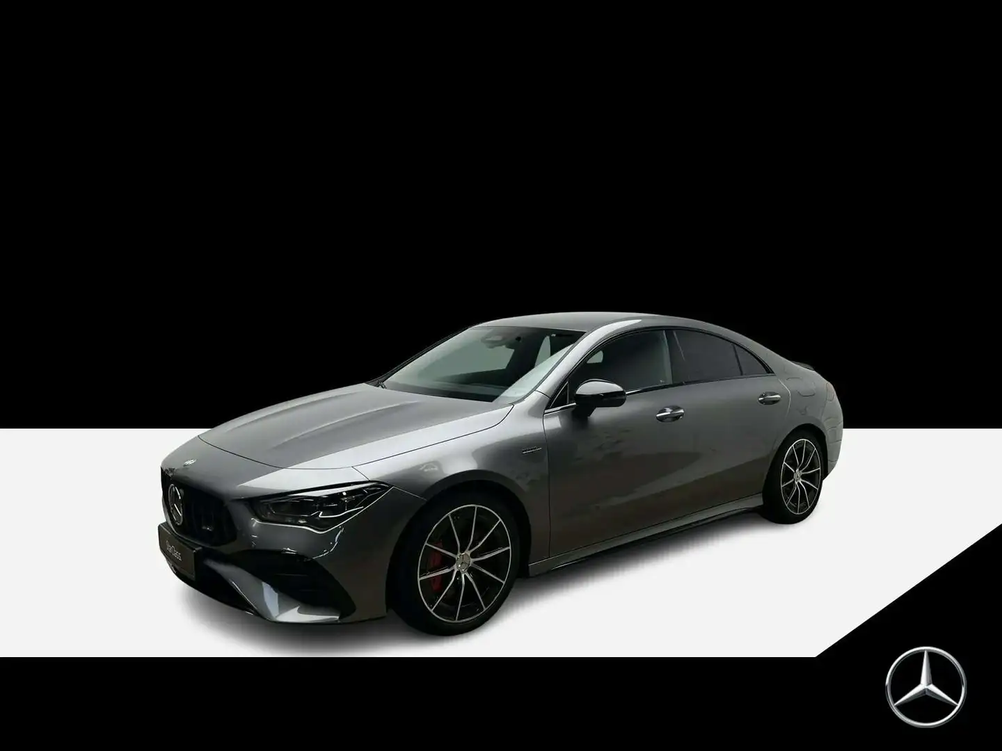 Mercedes-Benz CLA 35 AMG CLA 35 4M CPE Kamera+Night+Multi+Distr AMG Line Gris - 1