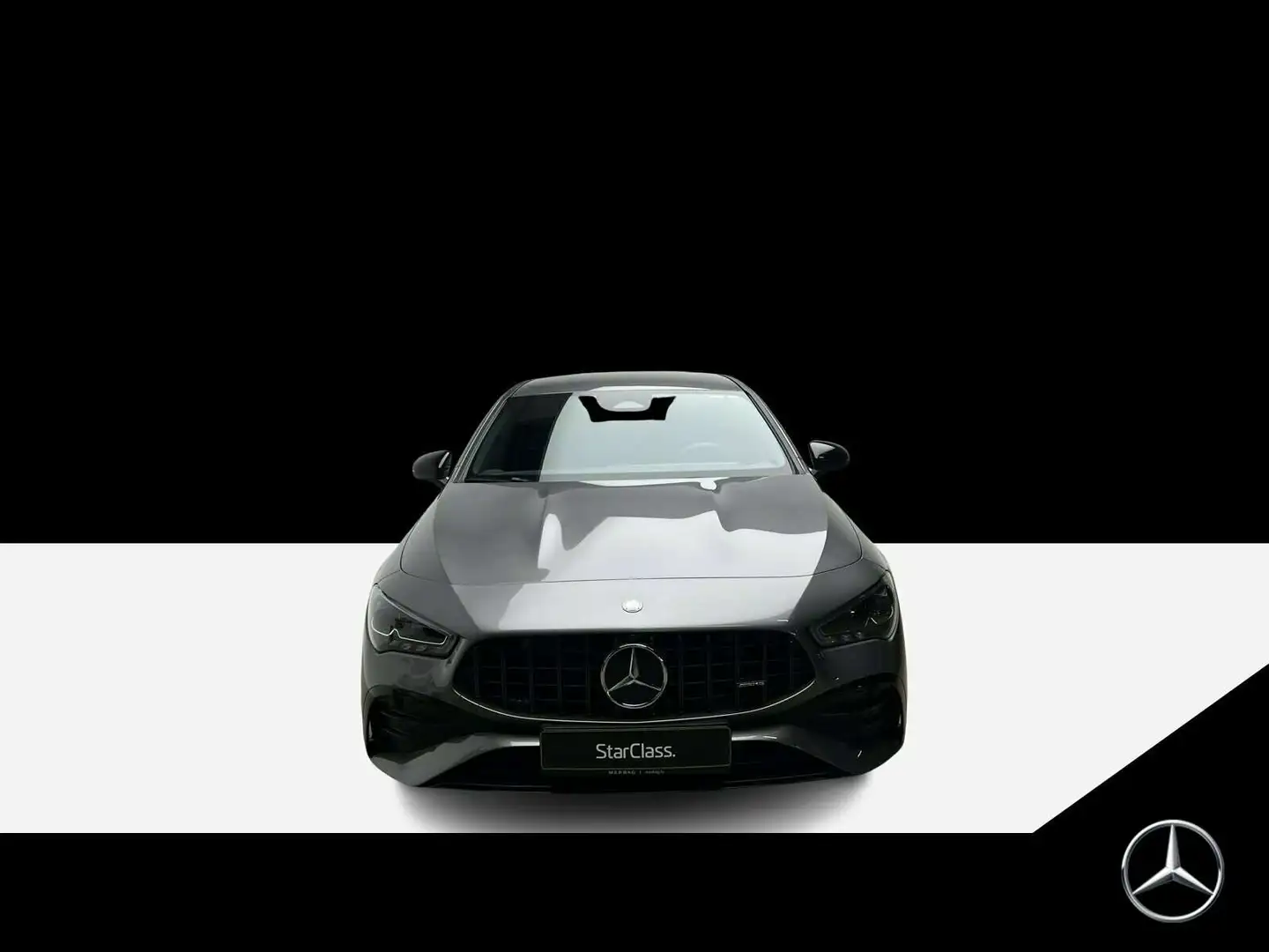 Mercedes-Benz CLA 35 AMG CLA 35 4M CPE Kamera+Night+Multi+Distr AMG Line Gris - 2