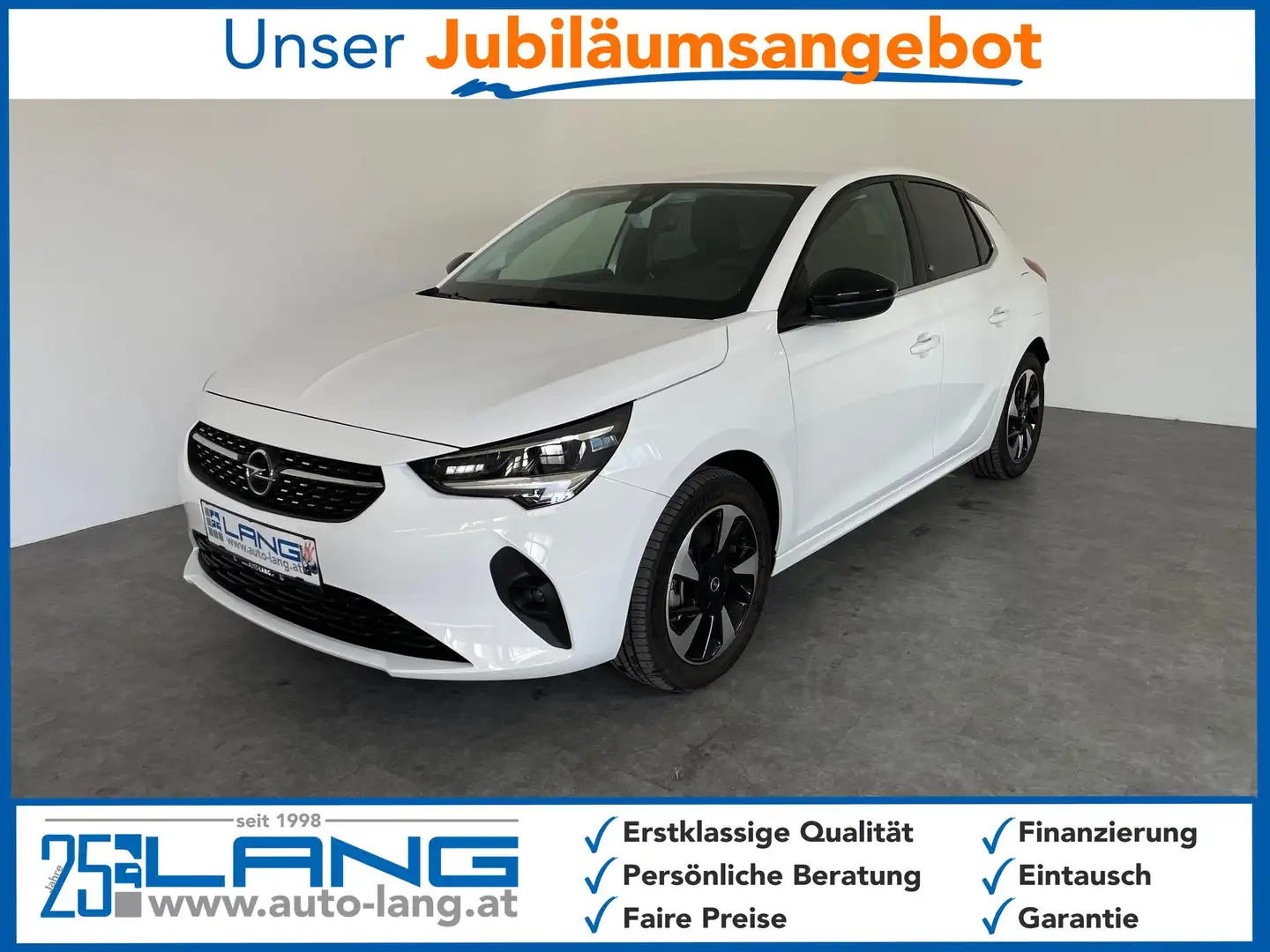 Opel Corsa e Elegance Elektro 100 kW *APP-CONNECT*TEILLEDE... White - 1