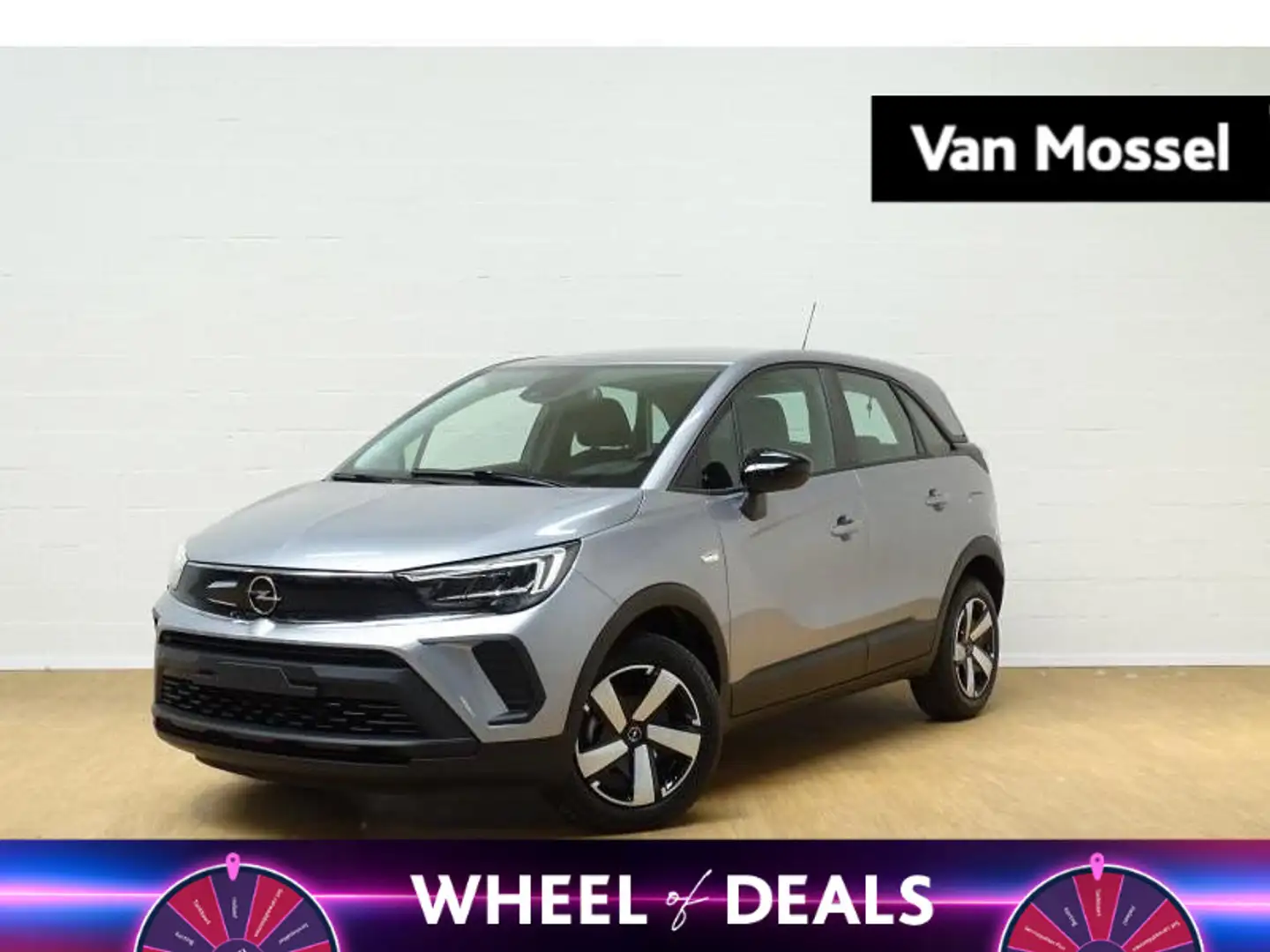Opel Crossland 1.2 Edition+gps+camera+park pilot Grijs - 1