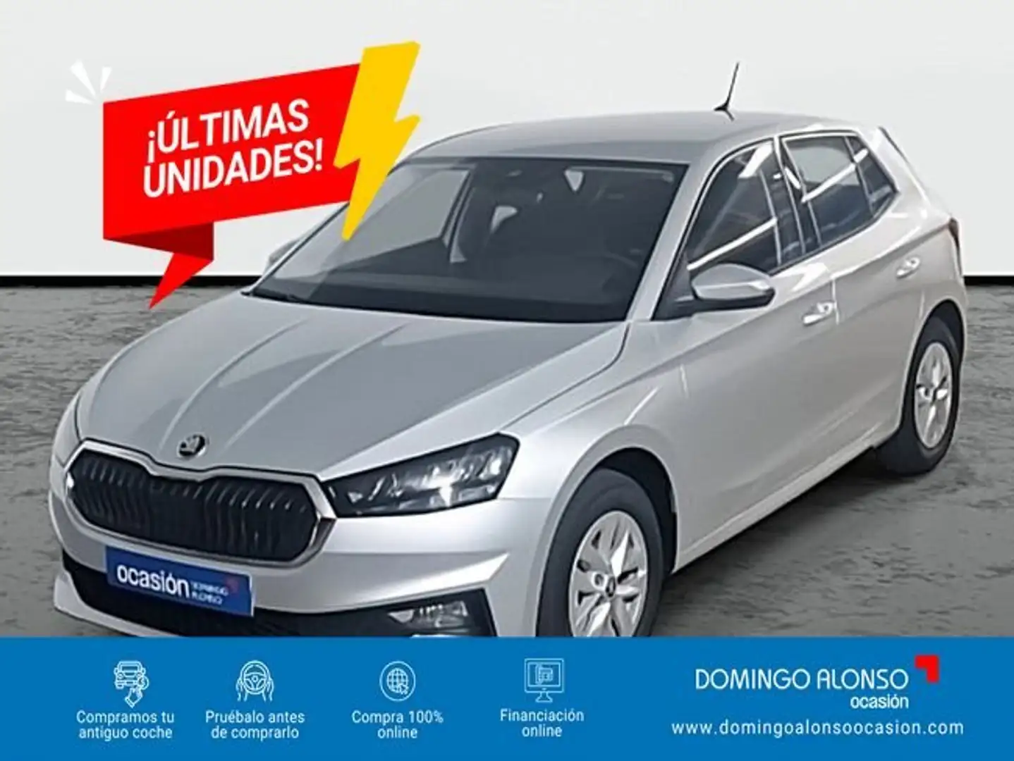Skoda Fabia Selection 1.0 TSI 70 kW (95 CV) Manual 5 vel. Plateado - 1