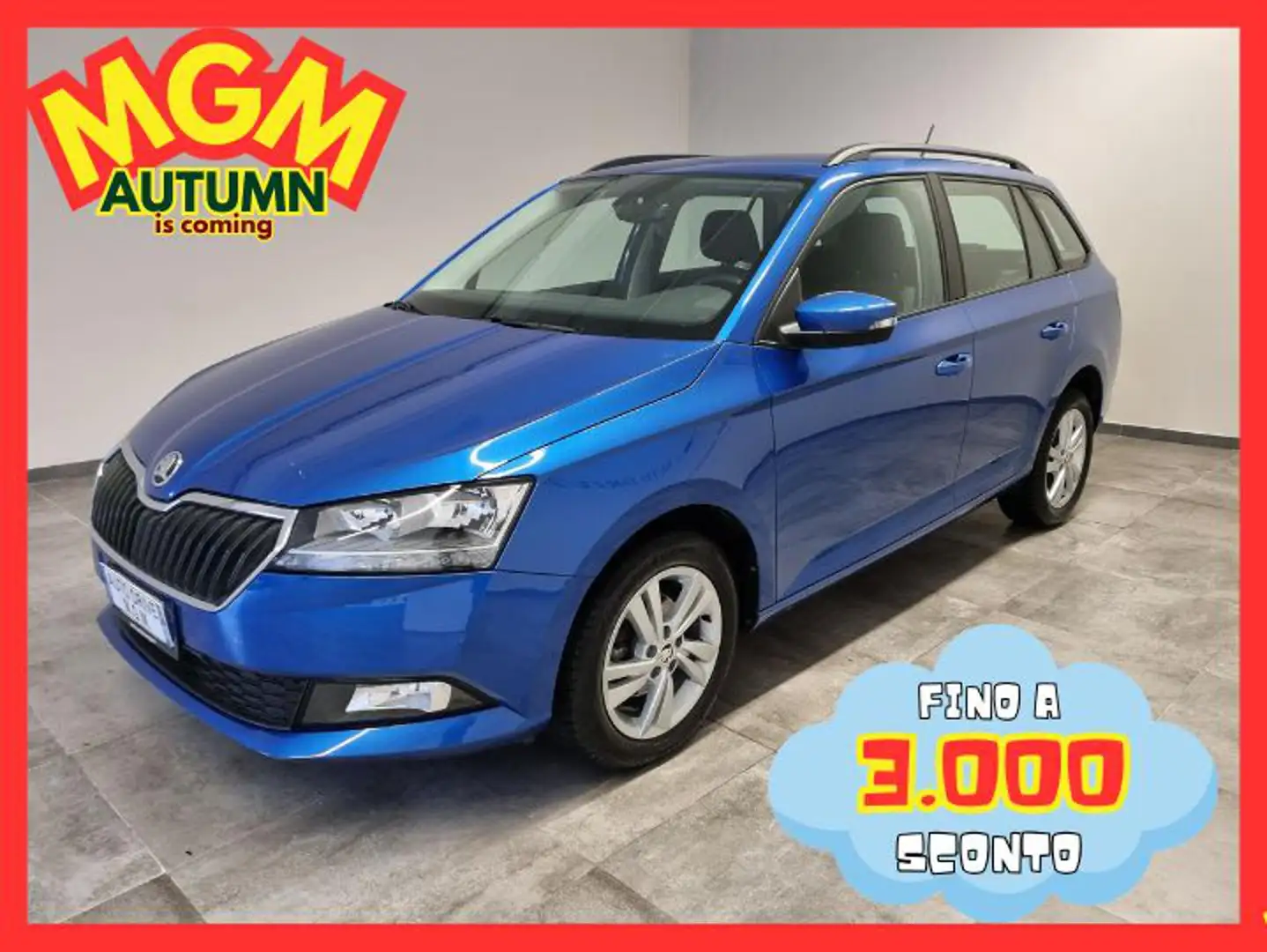 Skoda Fabia 1.0 TSI Wagon STATION WAGON Blu/Azzurro - 1