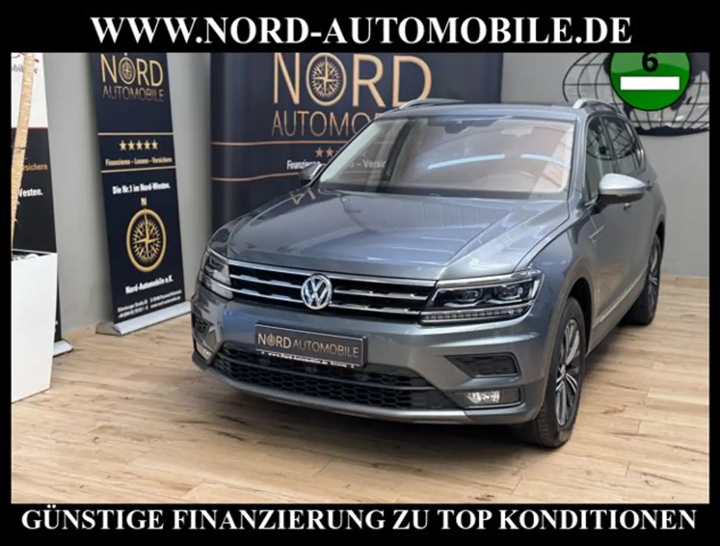 Volkswagen Tiguan Allspace Comfortline 2.0 TDI DSG Pano/Dig Comfortline Grau - 1