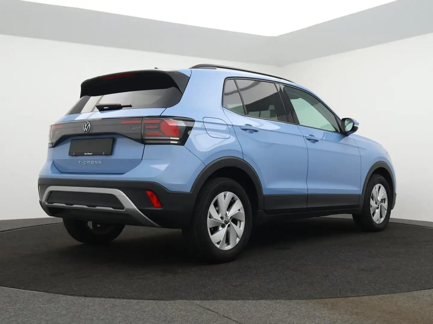 Volkswagen T-Cross T-Cross 1.0TSI 115PK Life *AUTOMAAT*DIGITAL DASHBO Blauw - 2