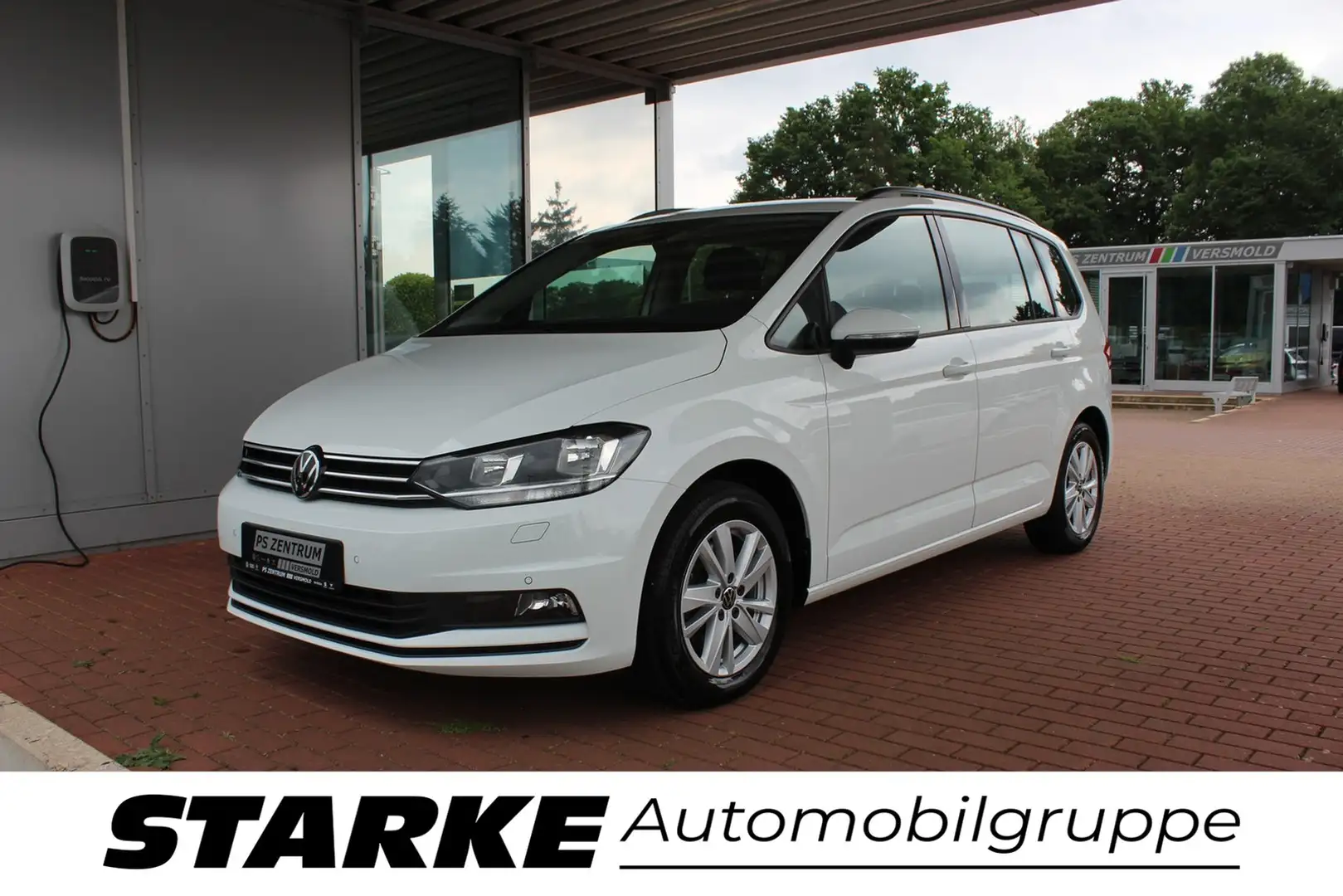 Volkswagen Touran 2.0 TDI DSG Comfortline Weiß - 1
