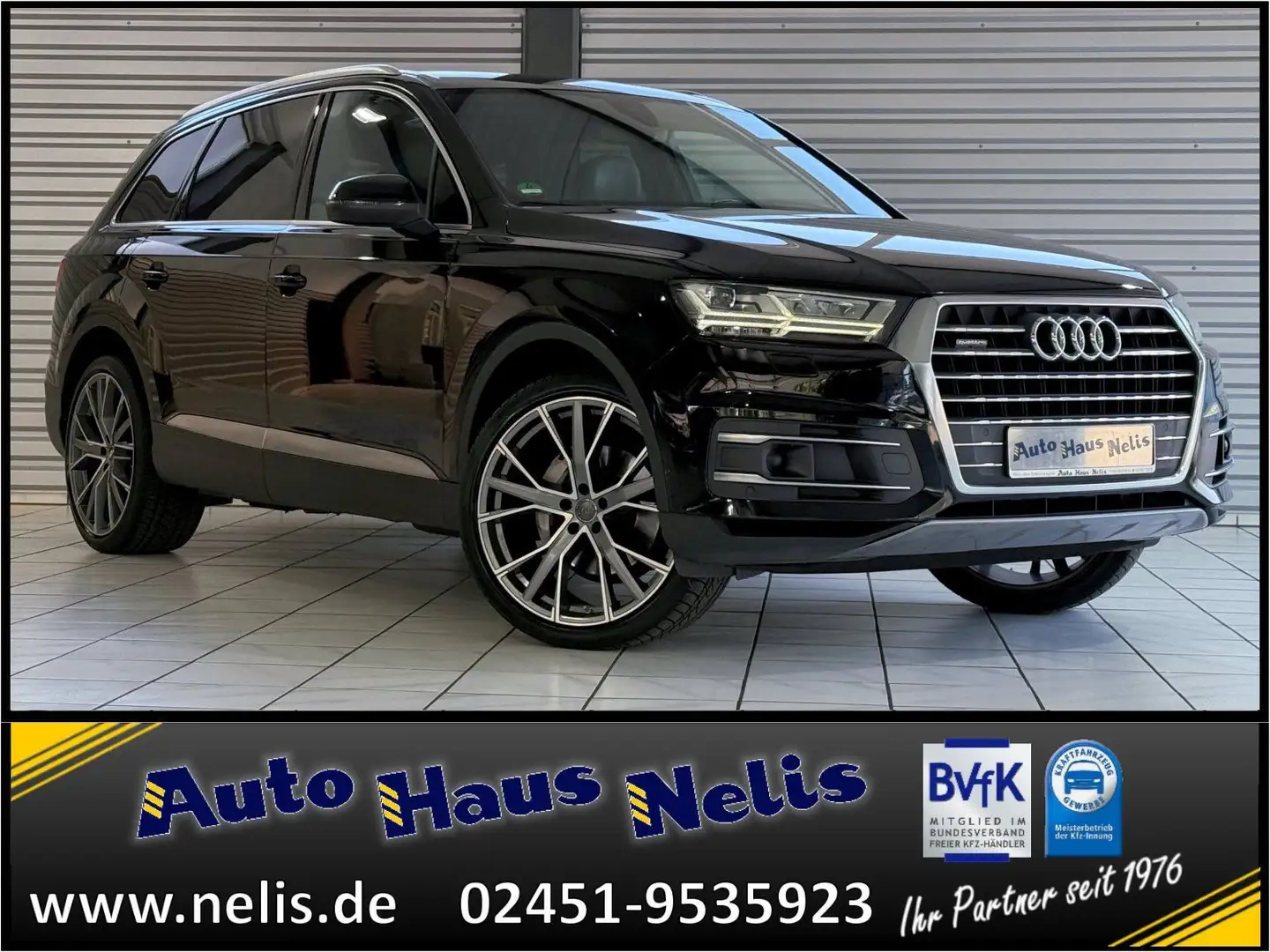 Audi Q7 Quattro virt.Cockpit ACC LED NaviTouch RFKam Černá - 1