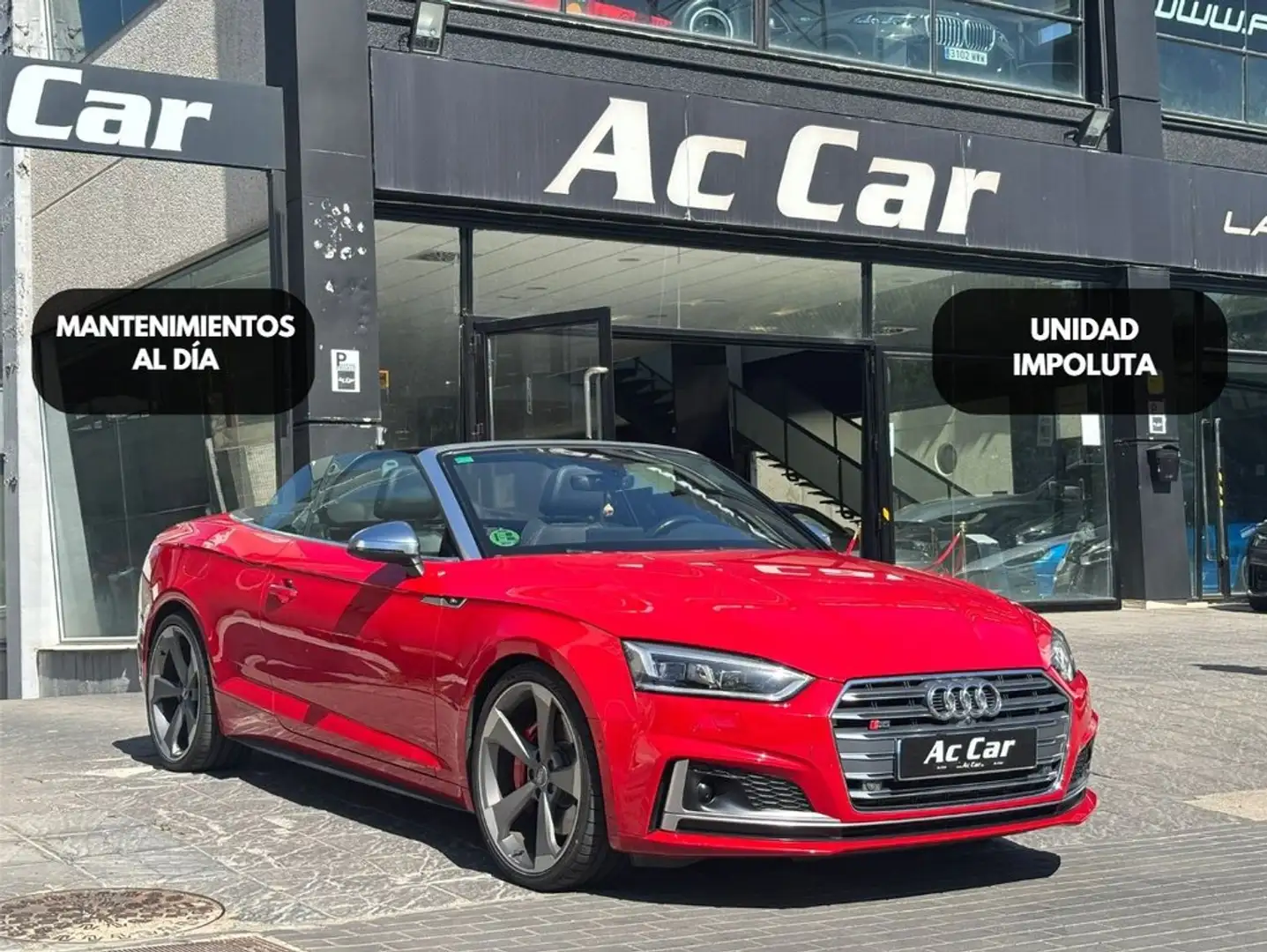 Audi S5 Cabrio 3.0 TFSI quattro Tiptronic Rojo - 1