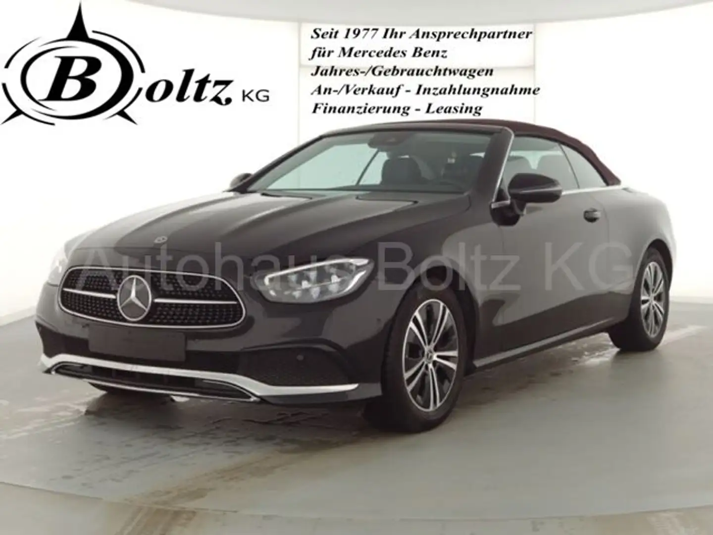 Mercedes-Benz E 200 ENp 66600 Cabrio Komf. Busin AHK Sitzh. Schwarz - 1