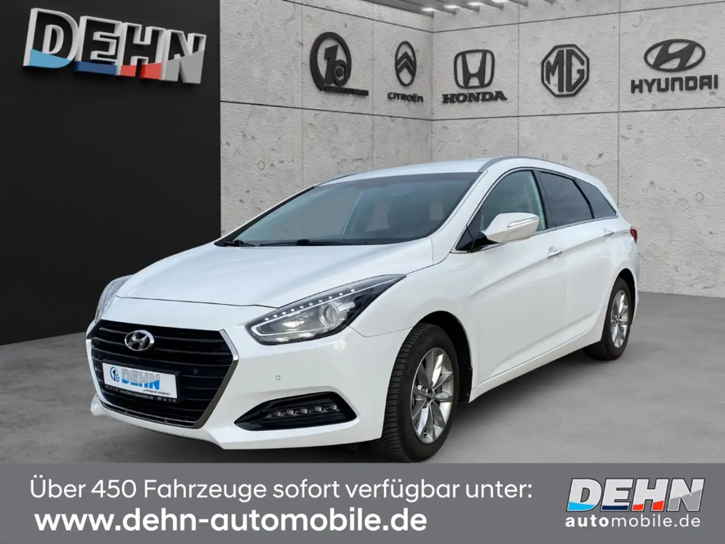 Hyundai i40 1.6 blue GDi Trend Navi PDC Kamera SHZ Blanc - 2