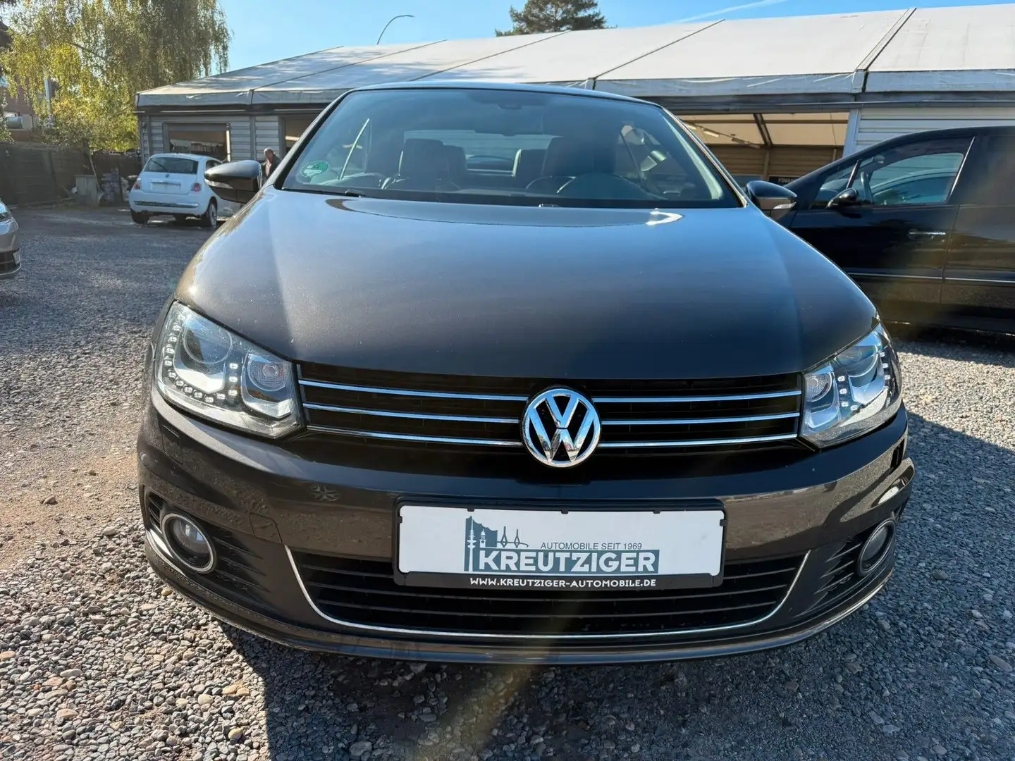 Volkswagen Eos Exclusive 2.0 TDI --Standhzg.+Leder-- Braun - 2
