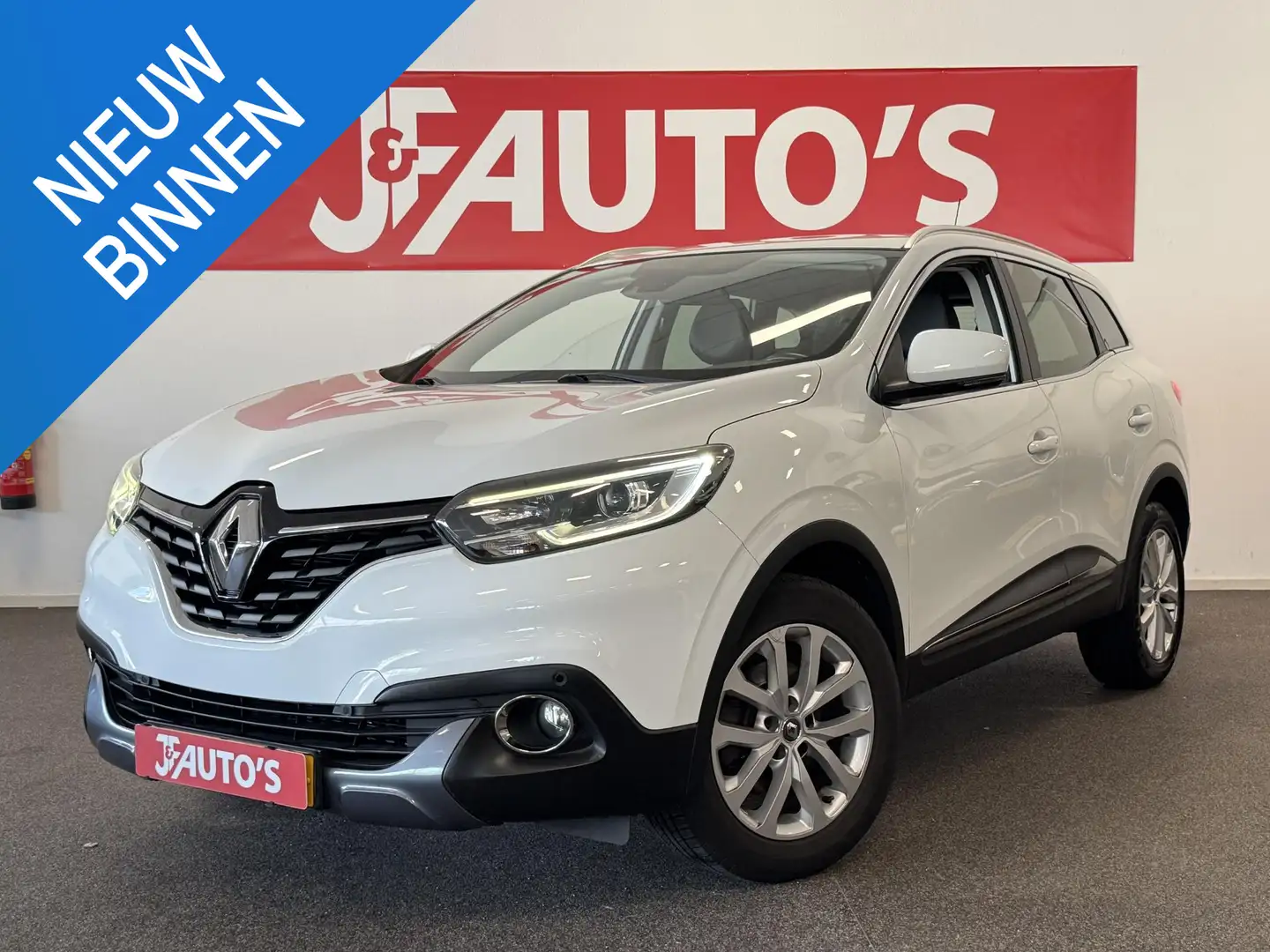 Renault Kadjar 1.2 TCe Intens NAVIGATIE, CRUISE, ECC AIRCO, Weiß - 1
