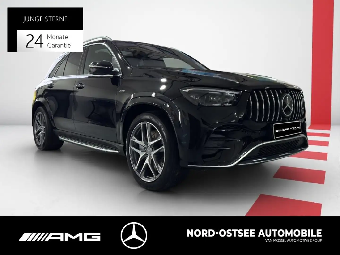 Mercedes-Benz GLE 53 AMG 4M+ PANO AHK BURMESTER Schwarz - 2