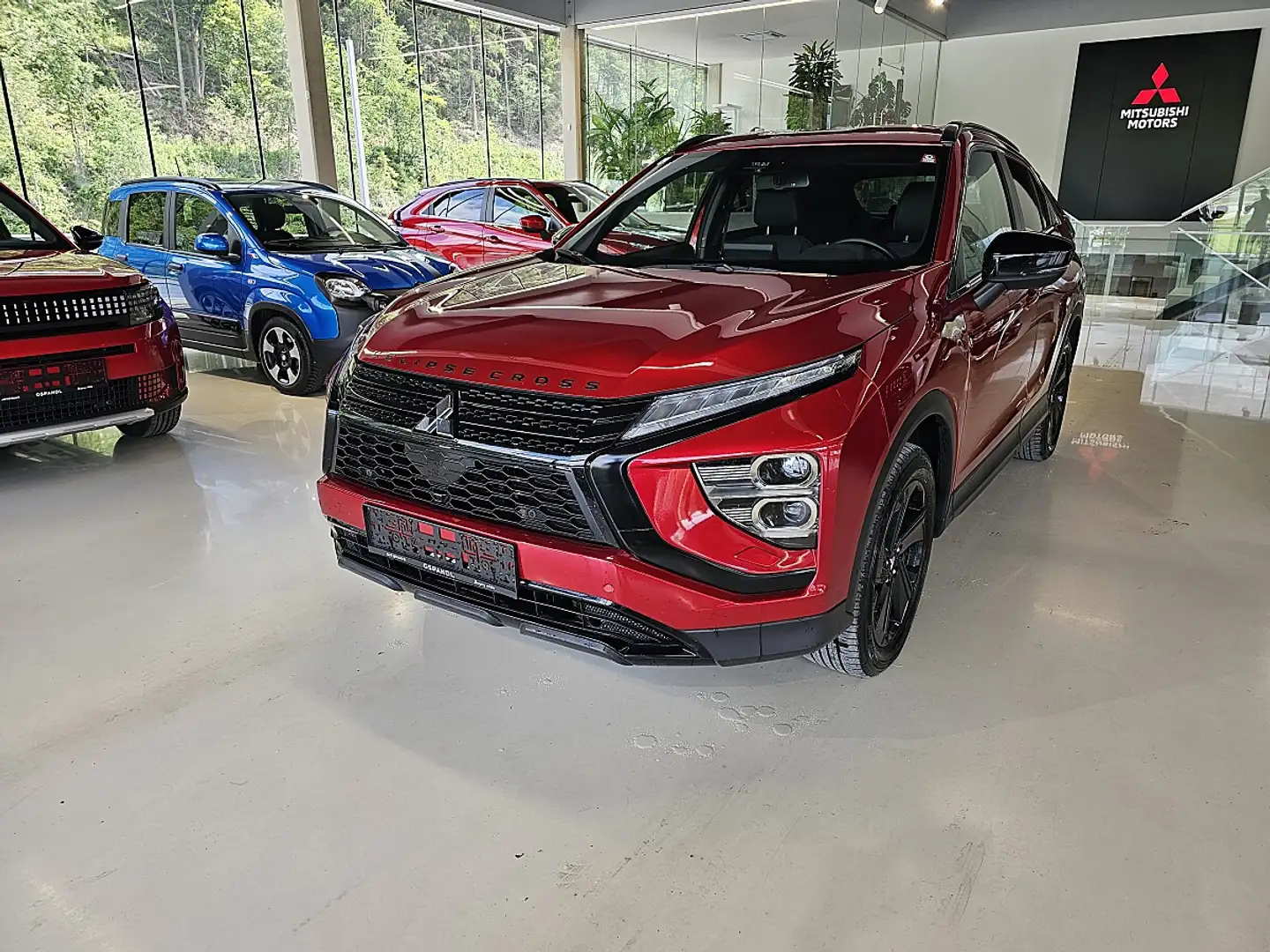 Mitsubishi Eclipse Cross 2,4 PHEV 4WD Intense+ CVT Aut. Black Line Rot - 1