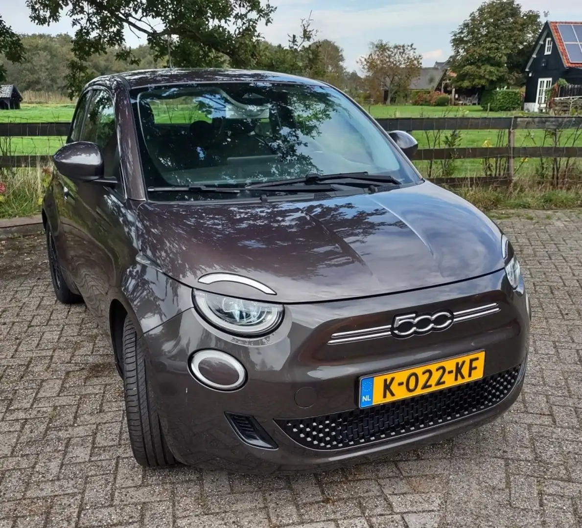 Fiat 500 E-42KW -Nu met 2000 VoorjaarsKorting !! Brown - 1