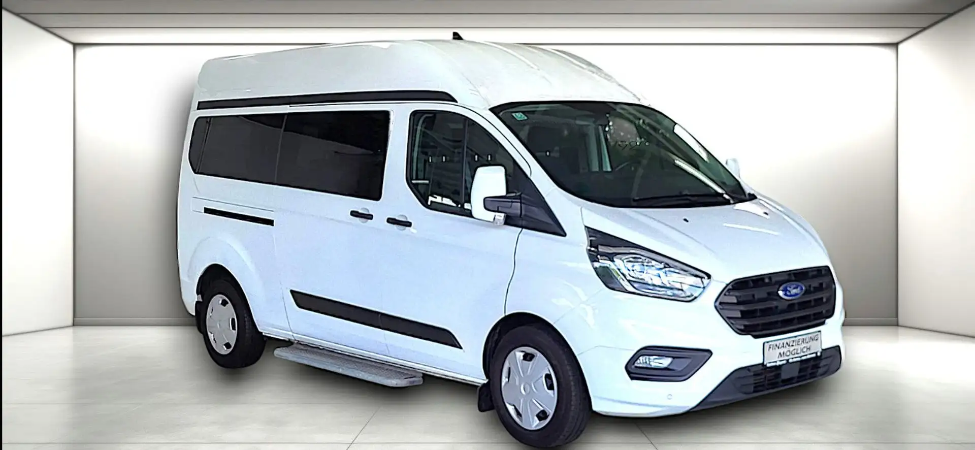 Ford Transit /Tourneo Custom 9 Sitze Kombi L2 H2 AHK Weiß - 1