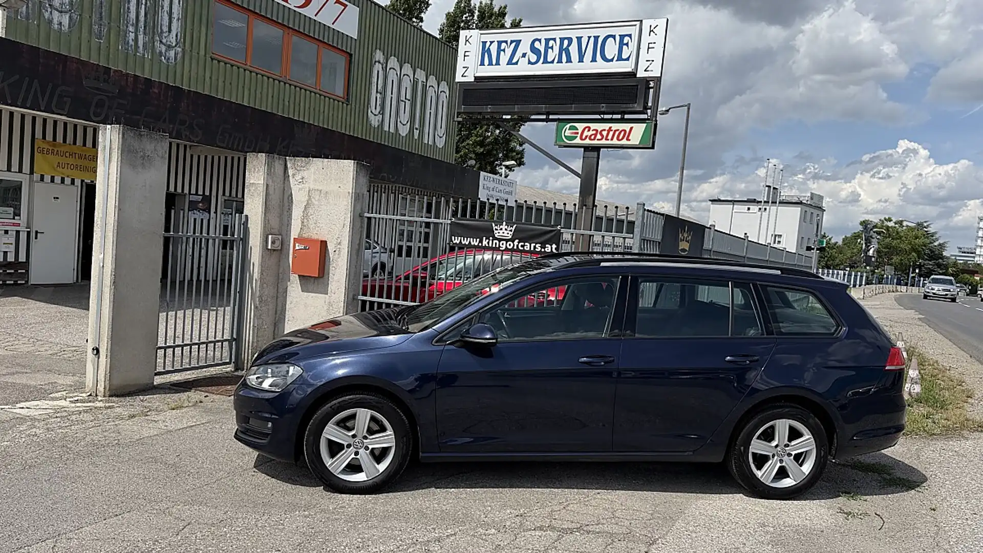 Volkswagen Golf Variant Golf 7 Variant Trendline 1,6 TDI Blau - 2