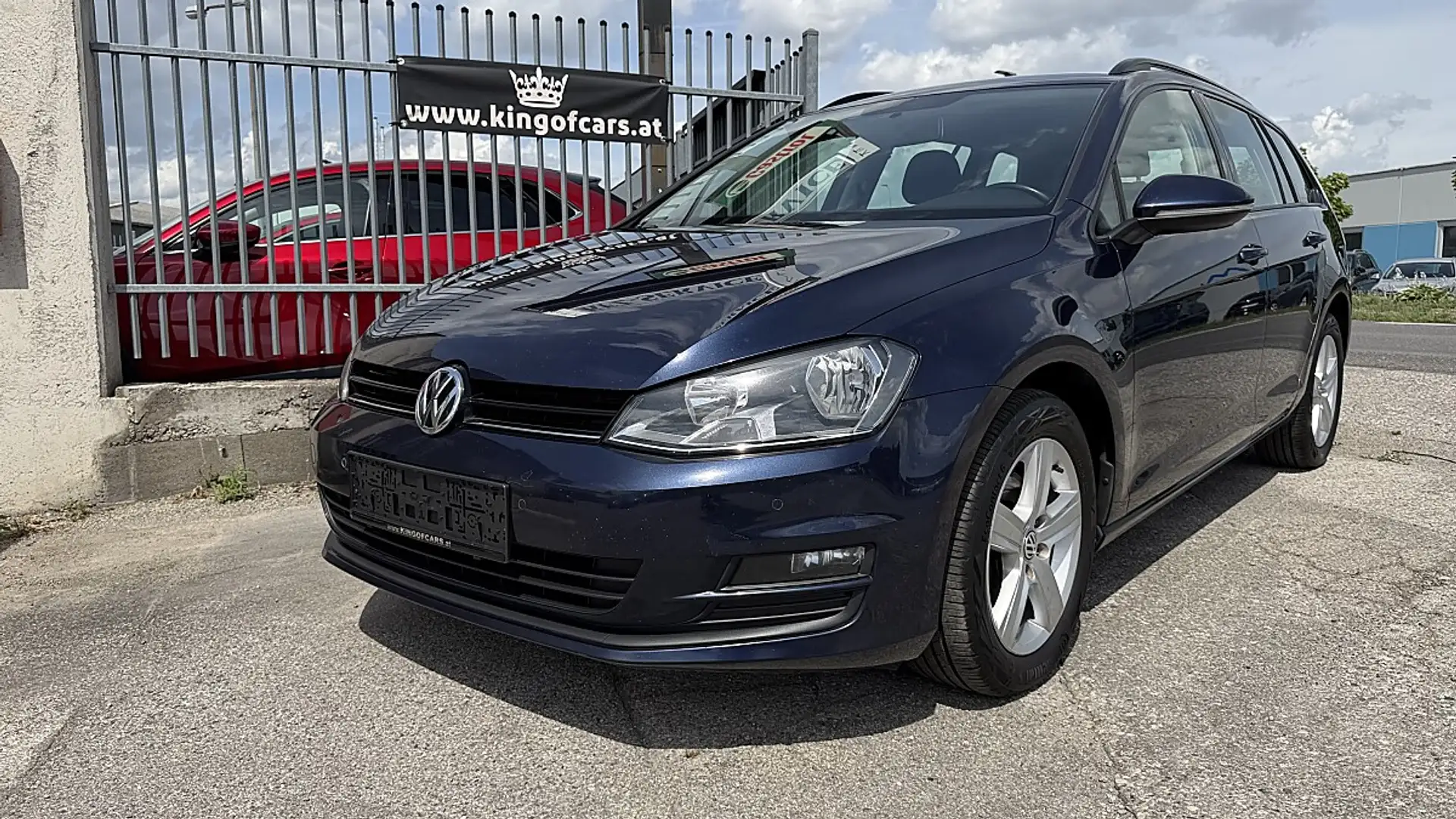 Volkswagen Golf Variant Golf 7 Variant Trendline 1,6 TDI Blau - 1