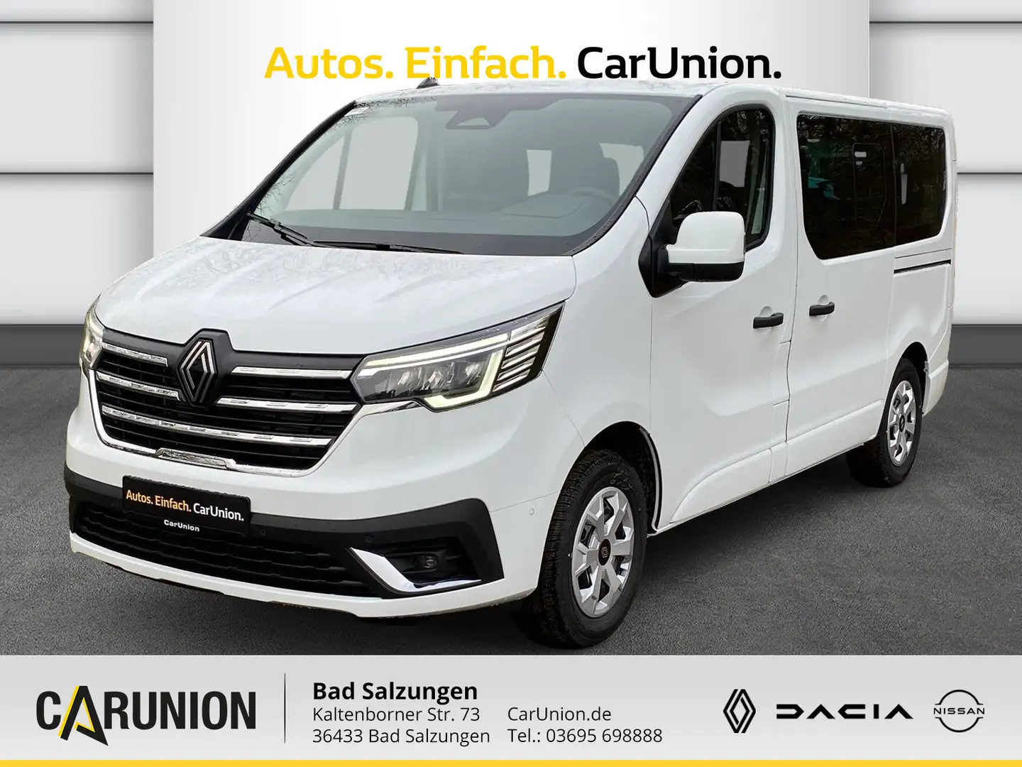 Renault Trafic Pkw Evolution Blue dCi 150 MY24 Weiß - 1