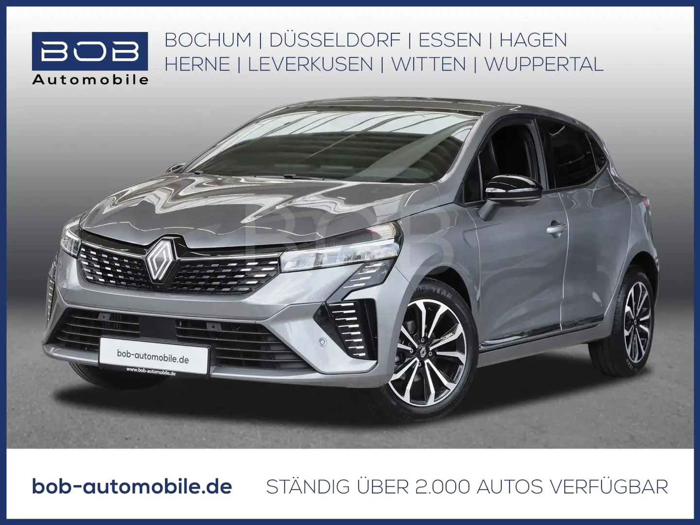 Renault Clio Techno TCe90 NAVI 360° ACC LED TWA Keyless Grau - 1