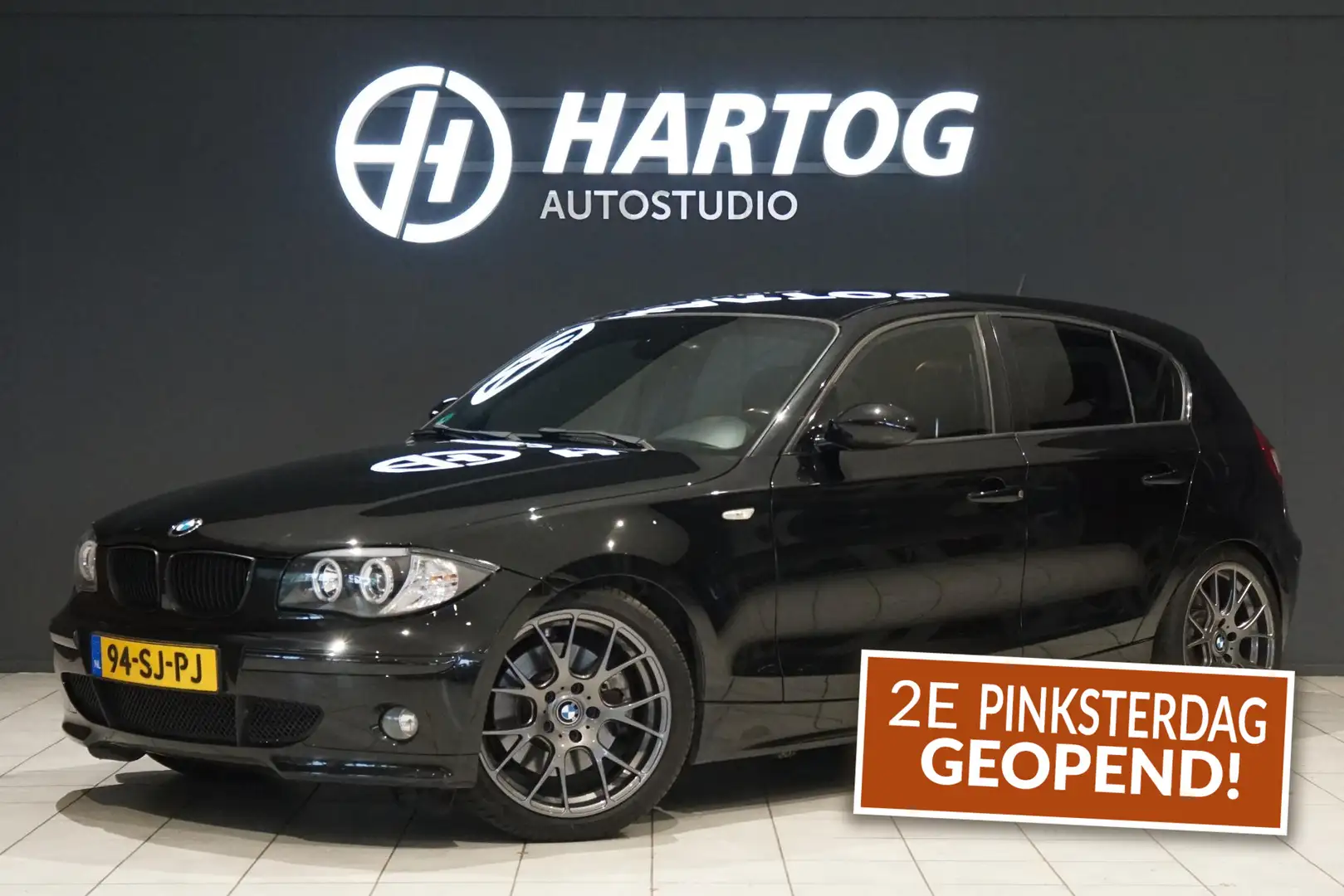 BMW 130 1-serie 130i 265PK + KW SCHROEFSET / SPORTSTOELEN Чёрный - 1