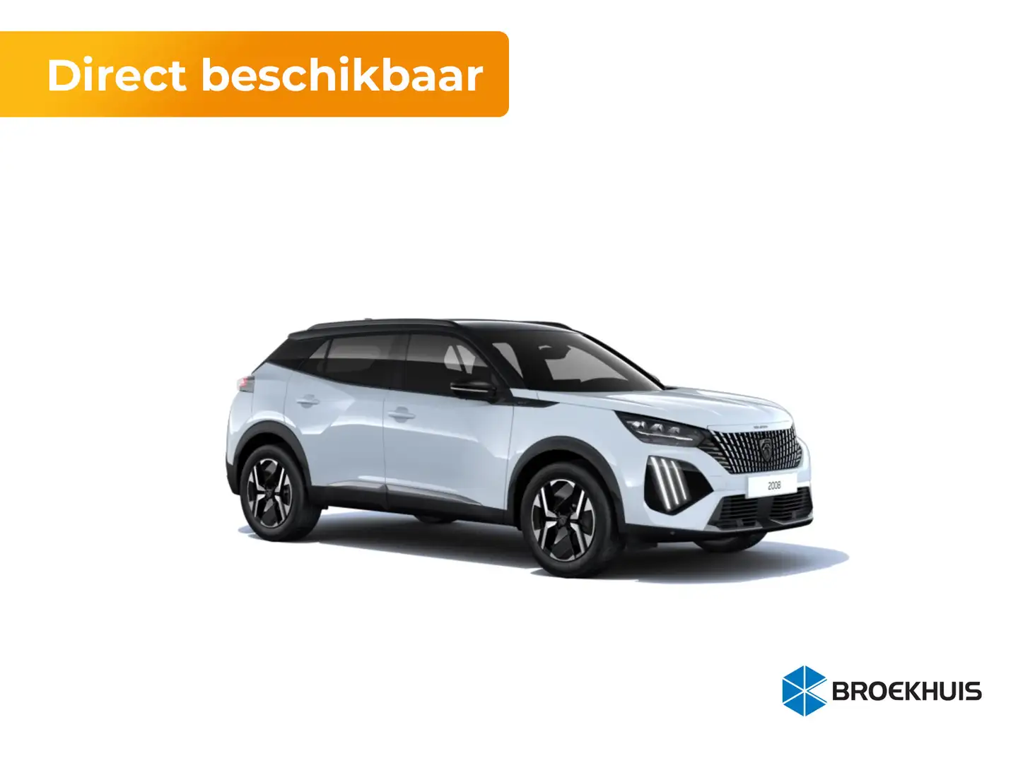 Peugeot 2008 GT | Advanced Active Safety Brake met camera en ra Wit - 1